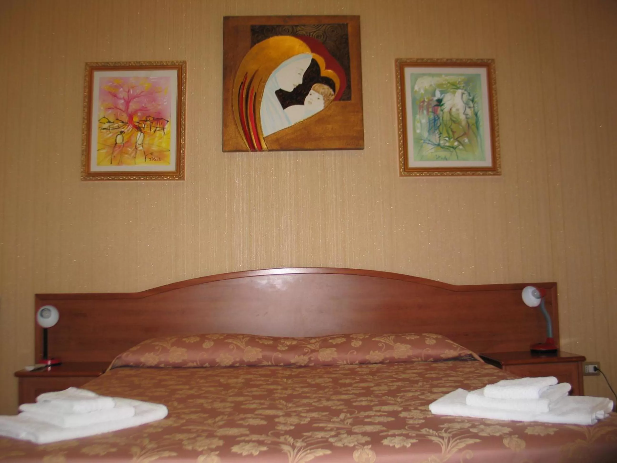Bed in Hotel Bed & Breakfast Minu'