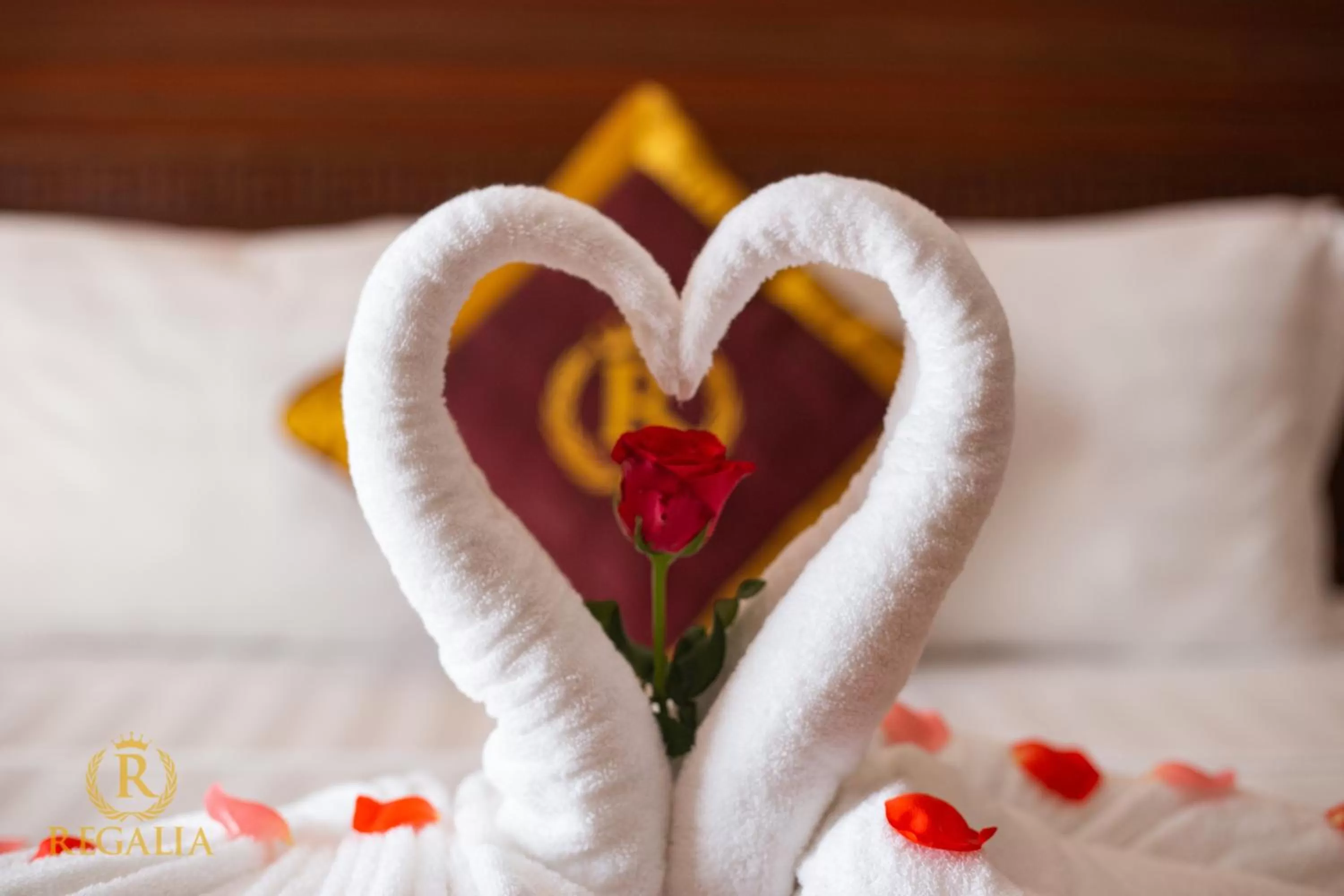 Decorative detail, Bed in Regalia Nha Trang