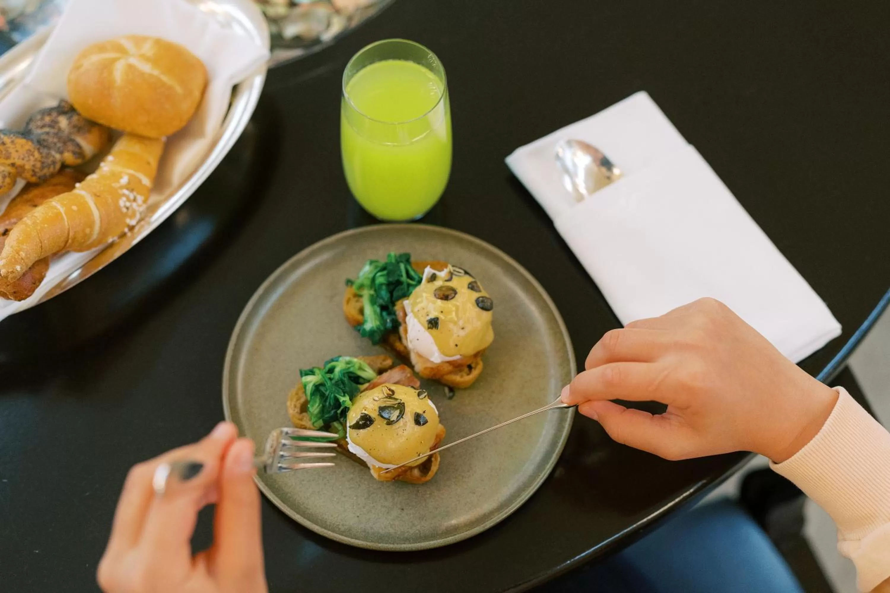 Buffet breakfast in Park Hyatt Vienna