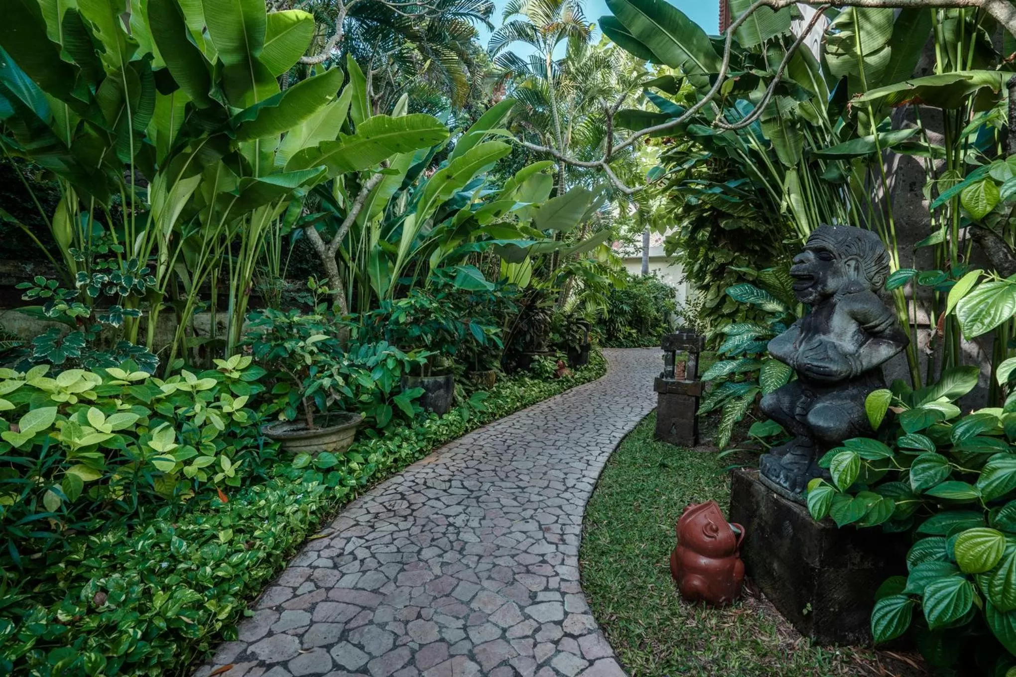 Garden in Hotel Kumala Pantai