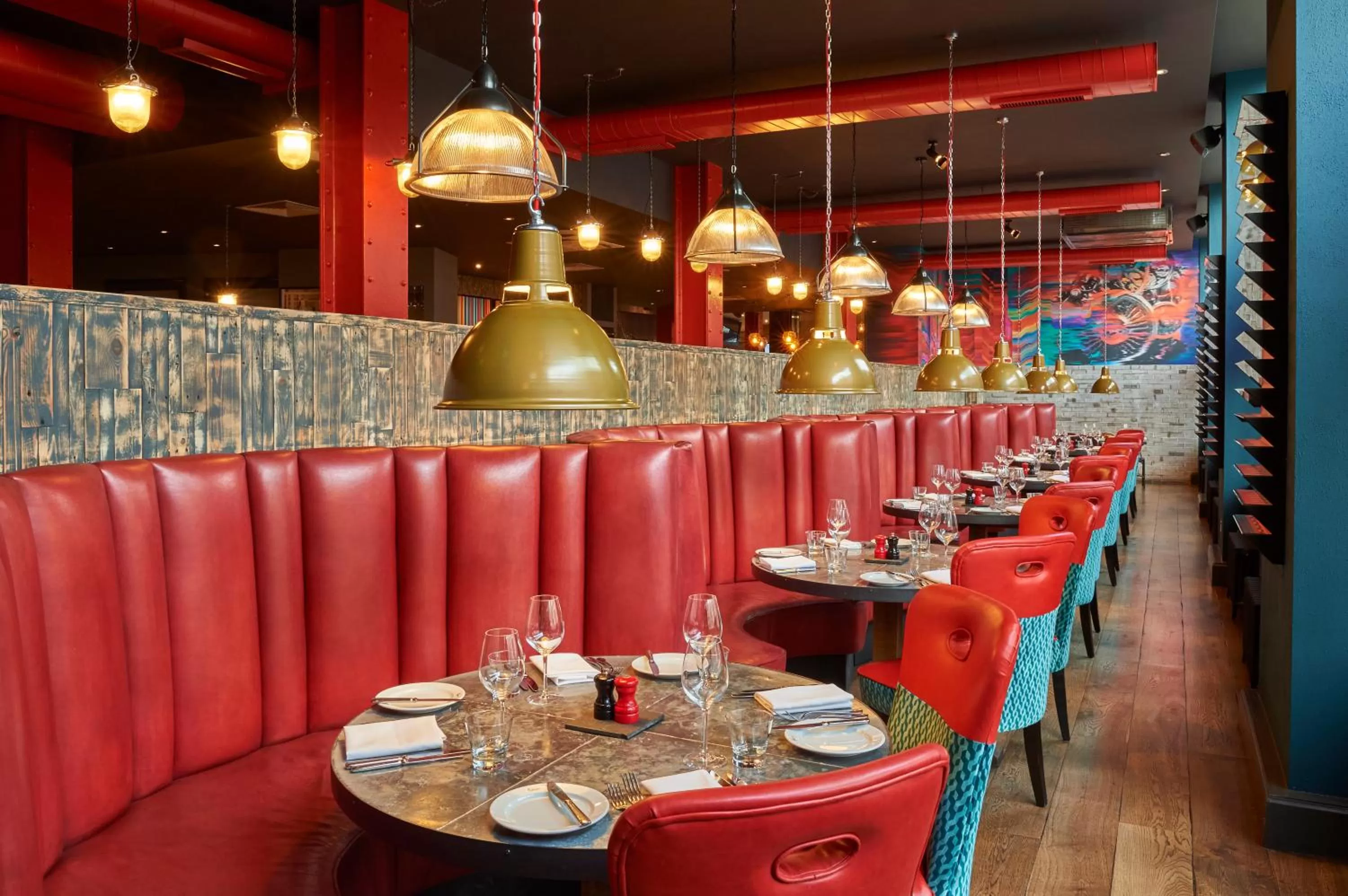 Restaurant/places to eat in Malmaison Manchester