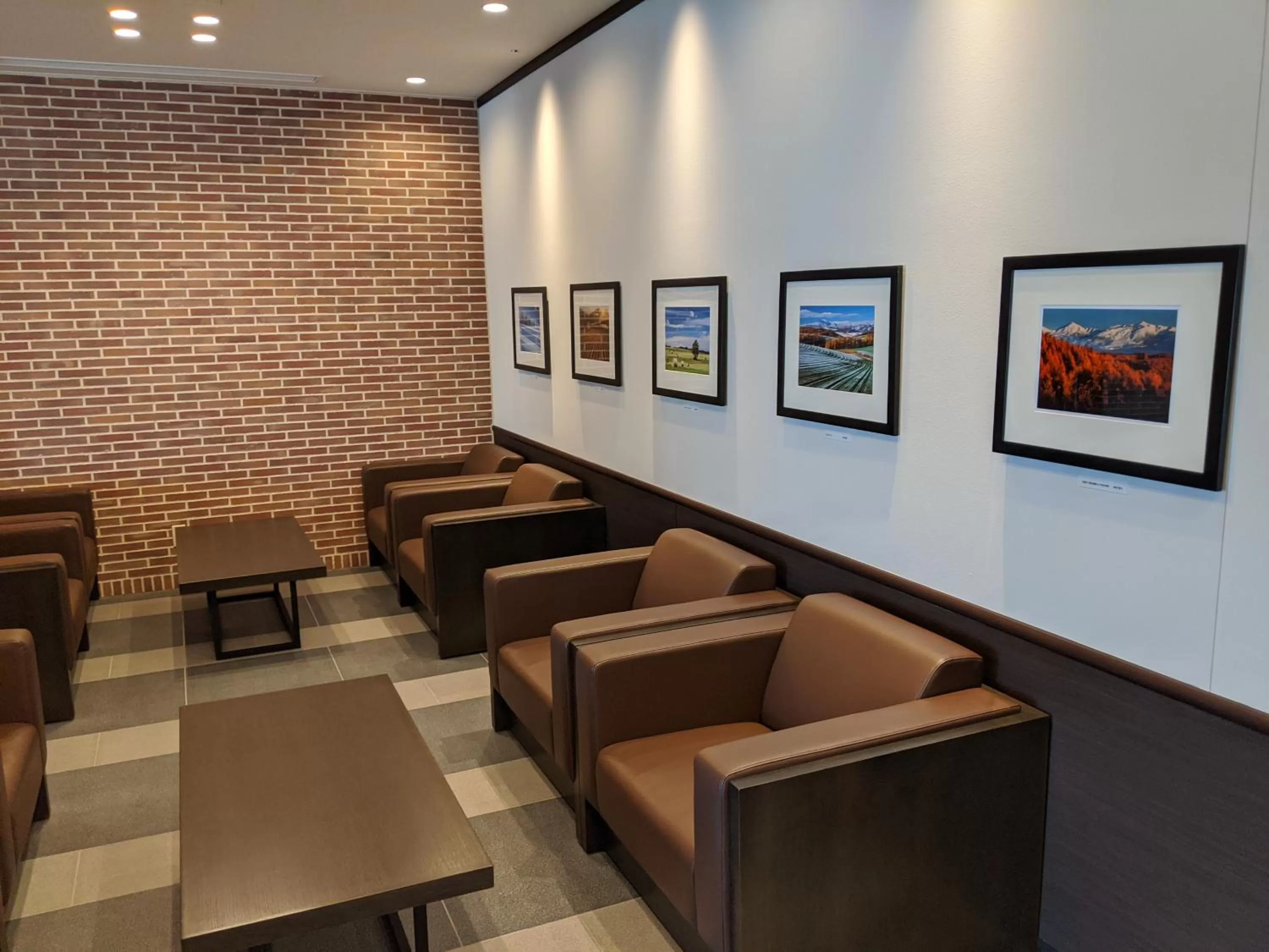 Lobby or reception in La Vista Furano Hills Natural Hot Spring