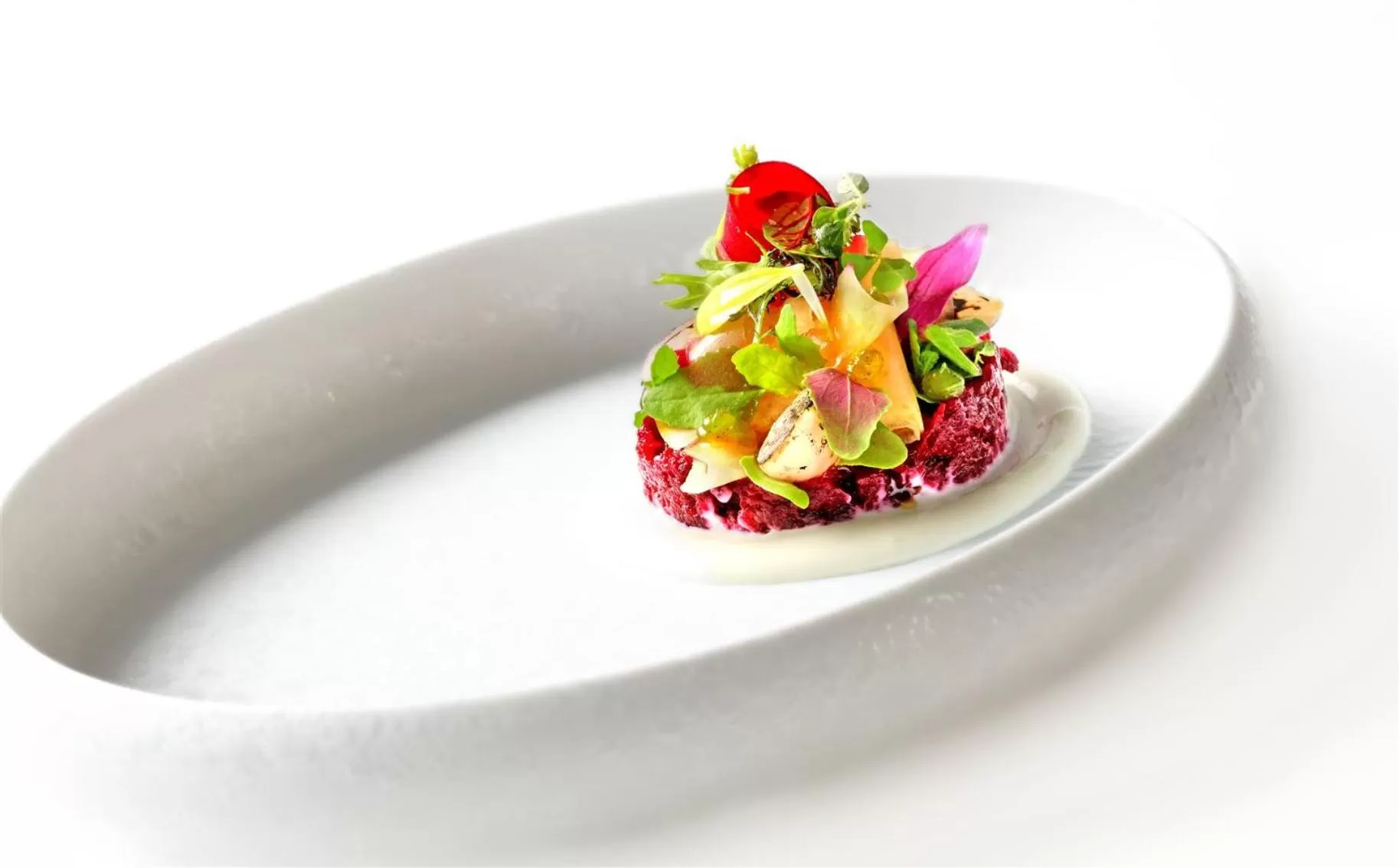 Food close-up in Hotel Weiher Green Lake