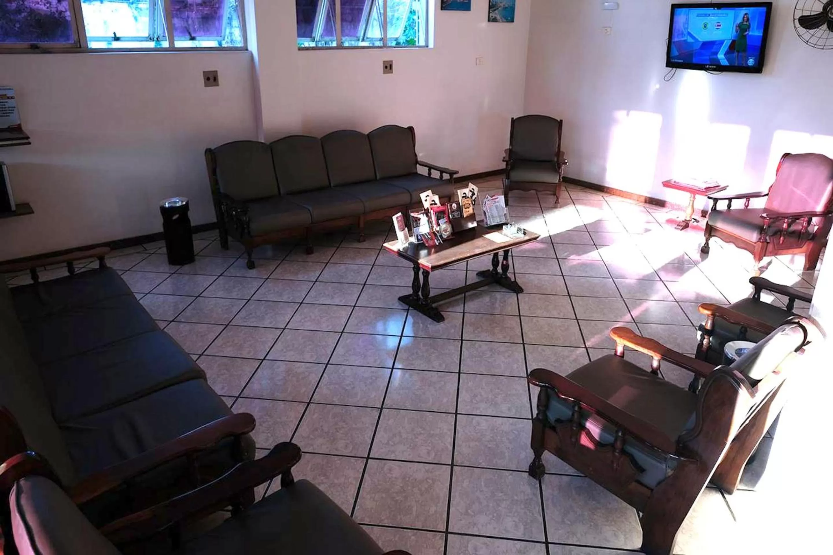 Lobby or reception in Hotel Almanara Cuiabá-Mato Grosso-Brasil