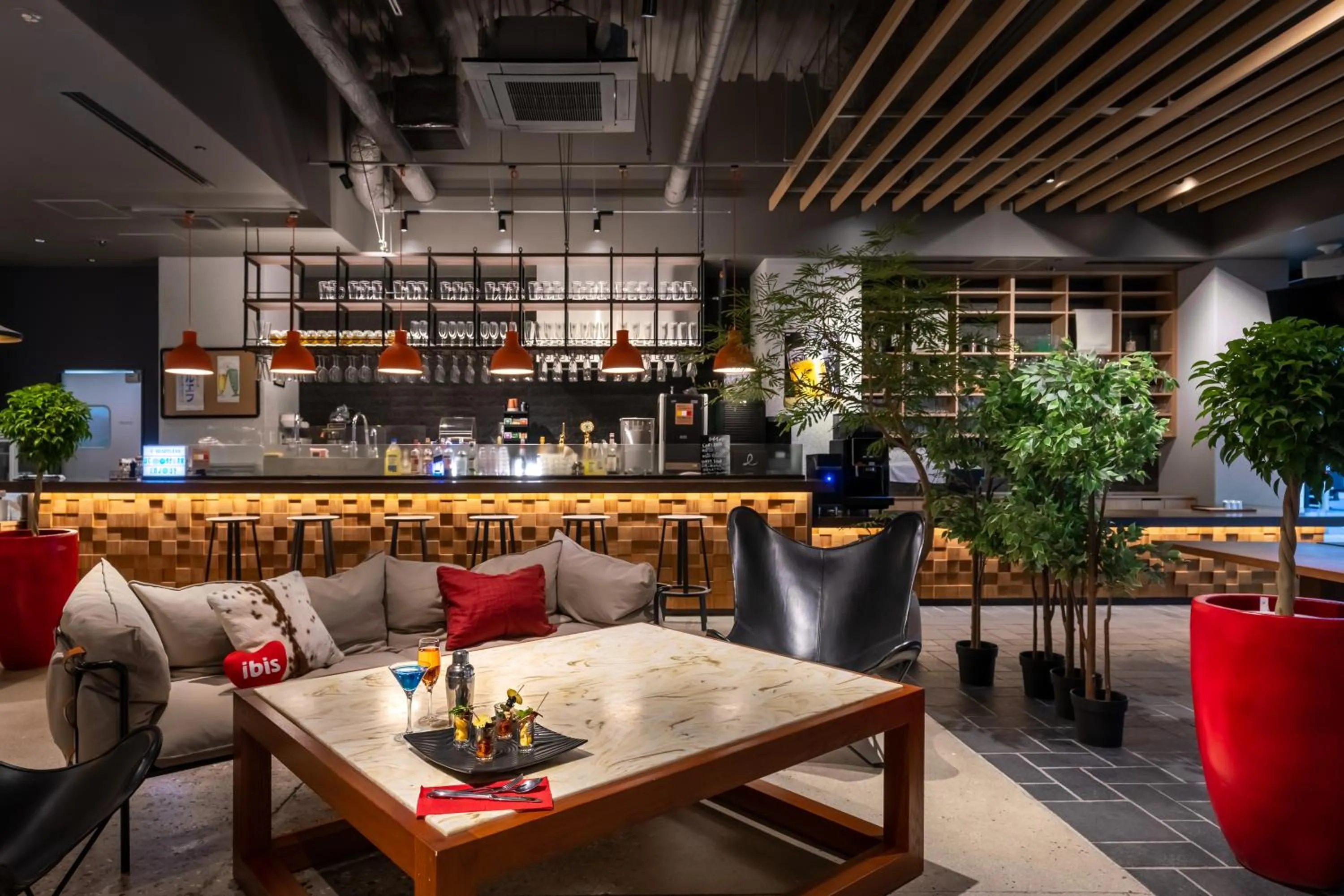 Restaurant/places to eat in ibis Osaka Umeda