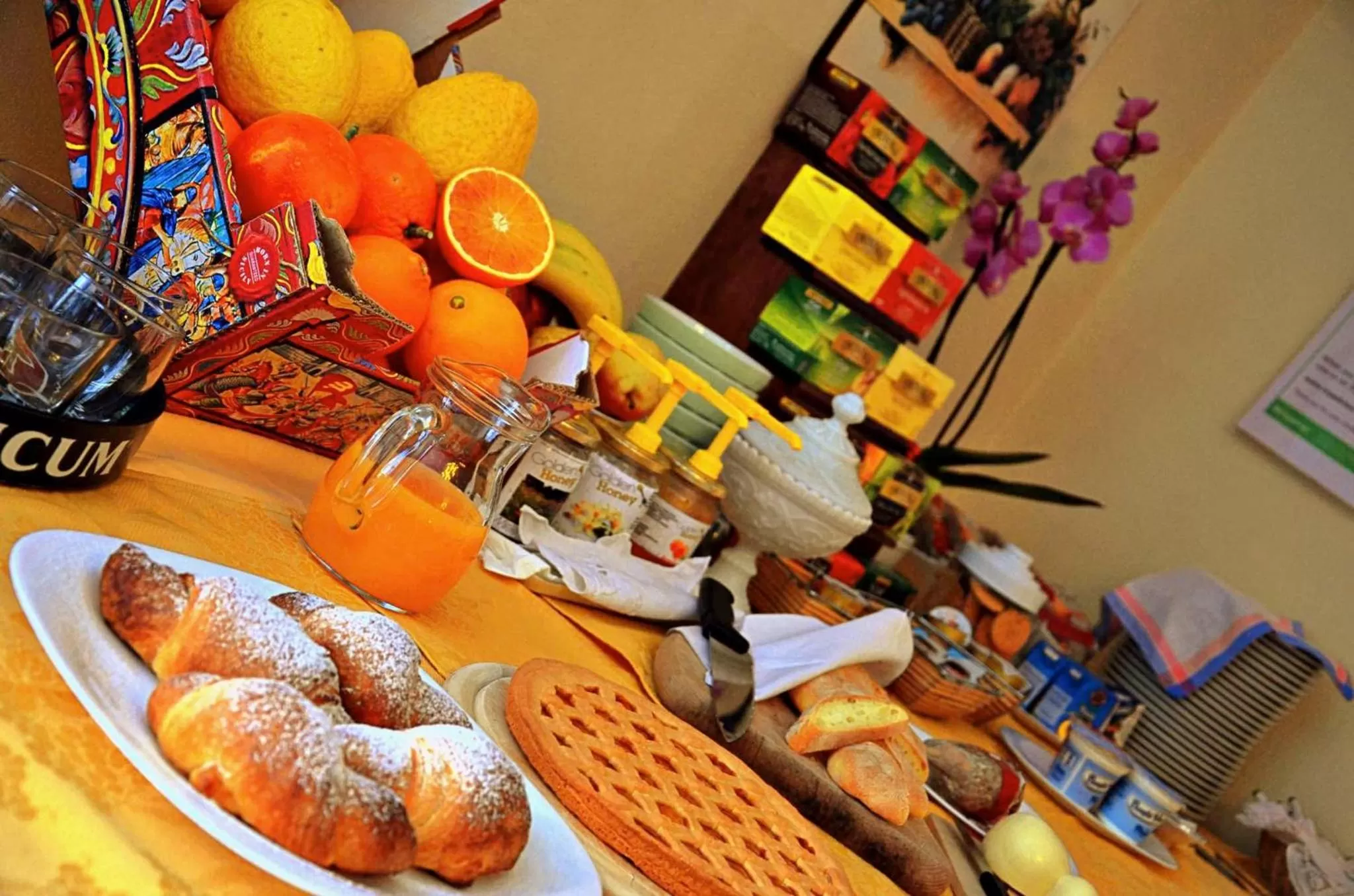 Breakfast in Villa Hirschen