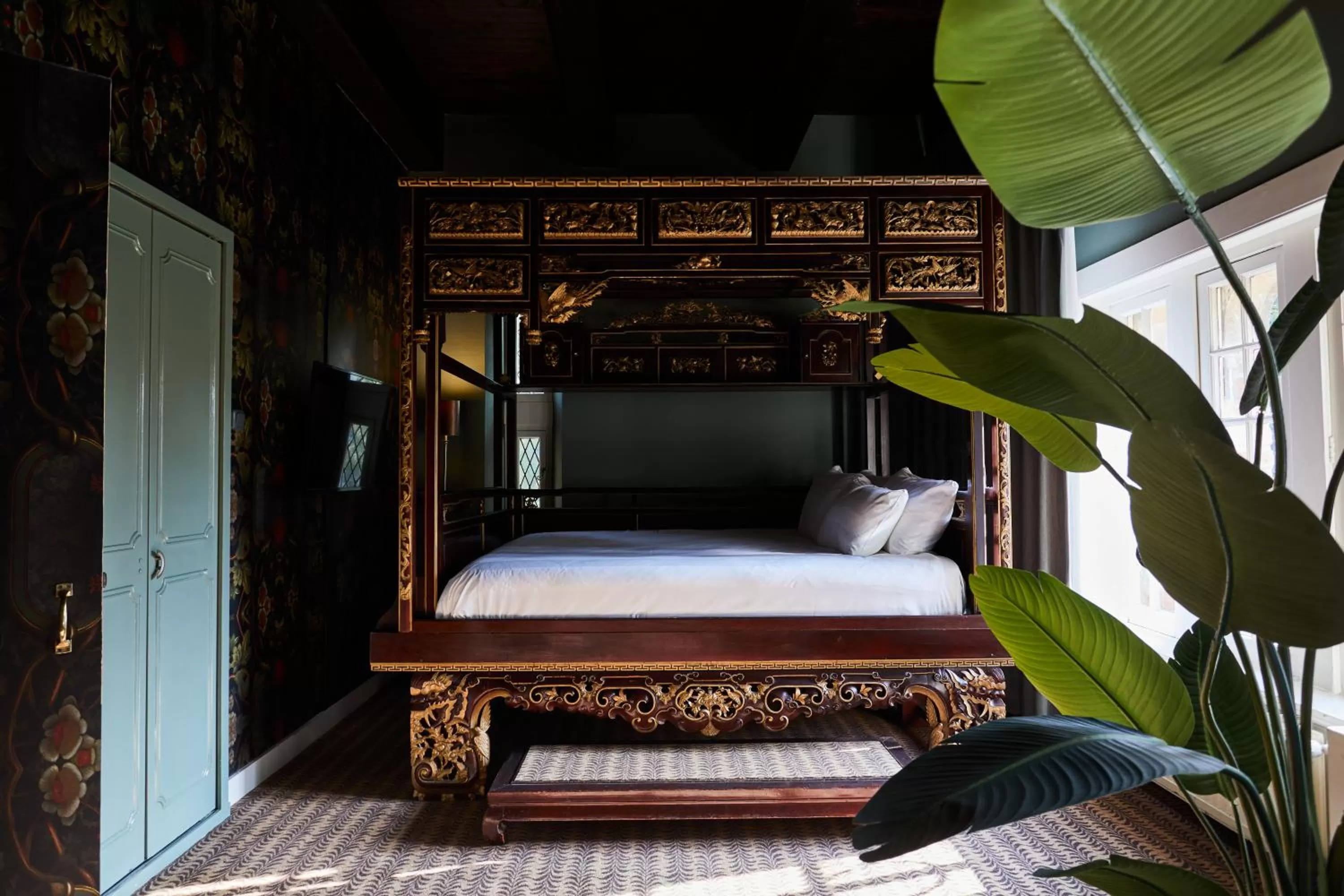 wedding, Bed in Kasteel Kerckebosch