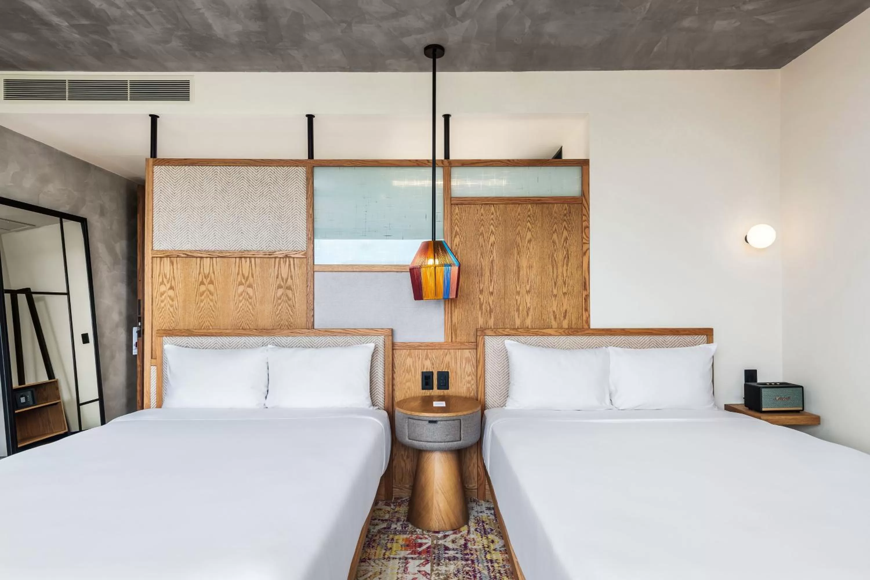 Photo of the whole room, Bed in Aloft Tulum