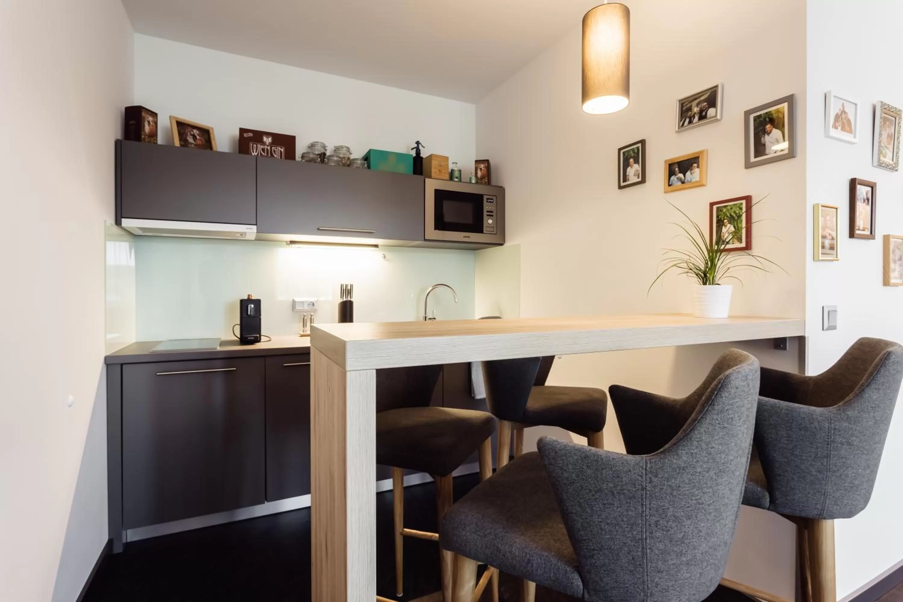 Kitchen or kitchenette in Hotel Smart Liv'in