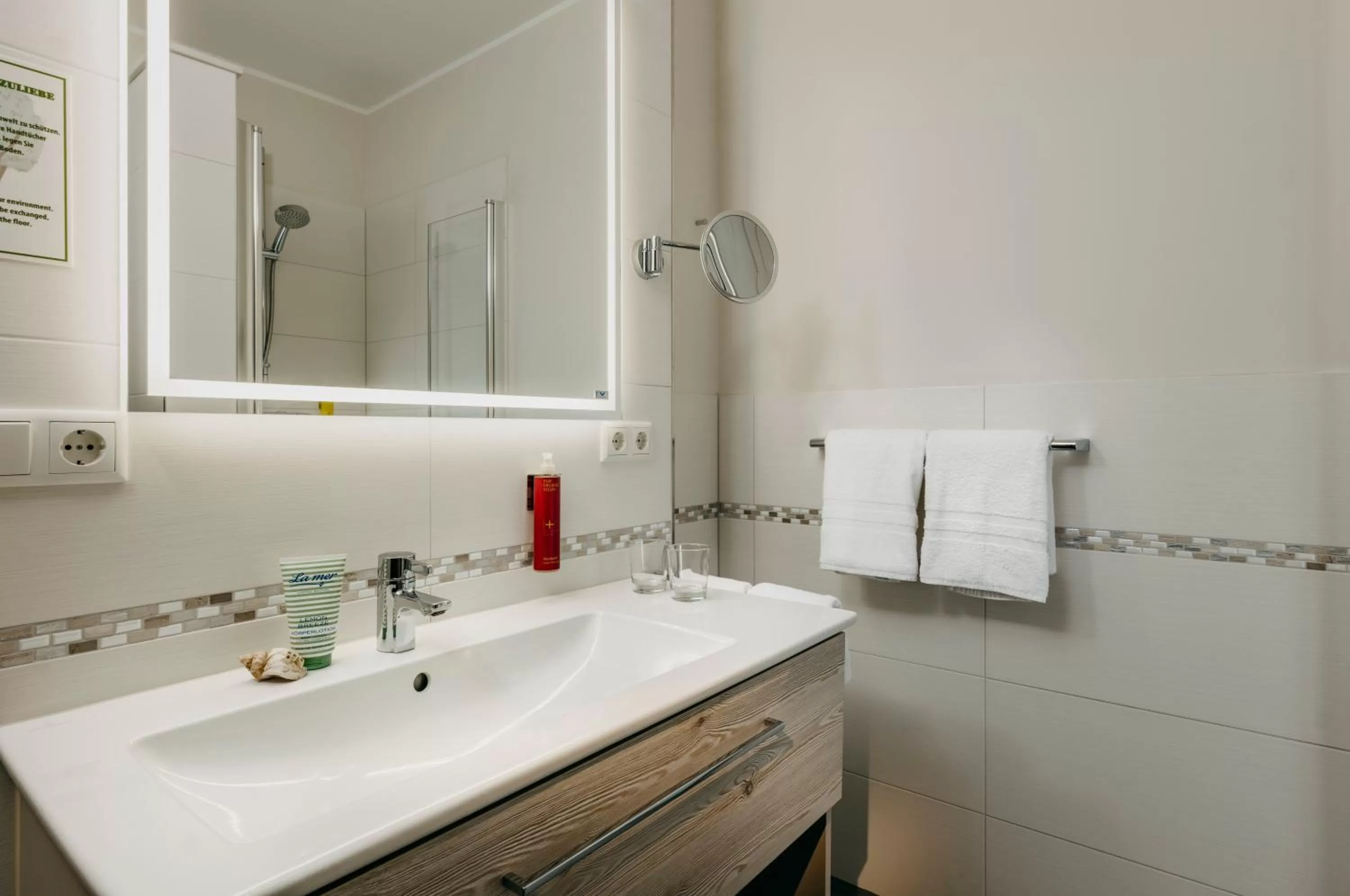 Bathroom in Hotel Alter Muschelsaal