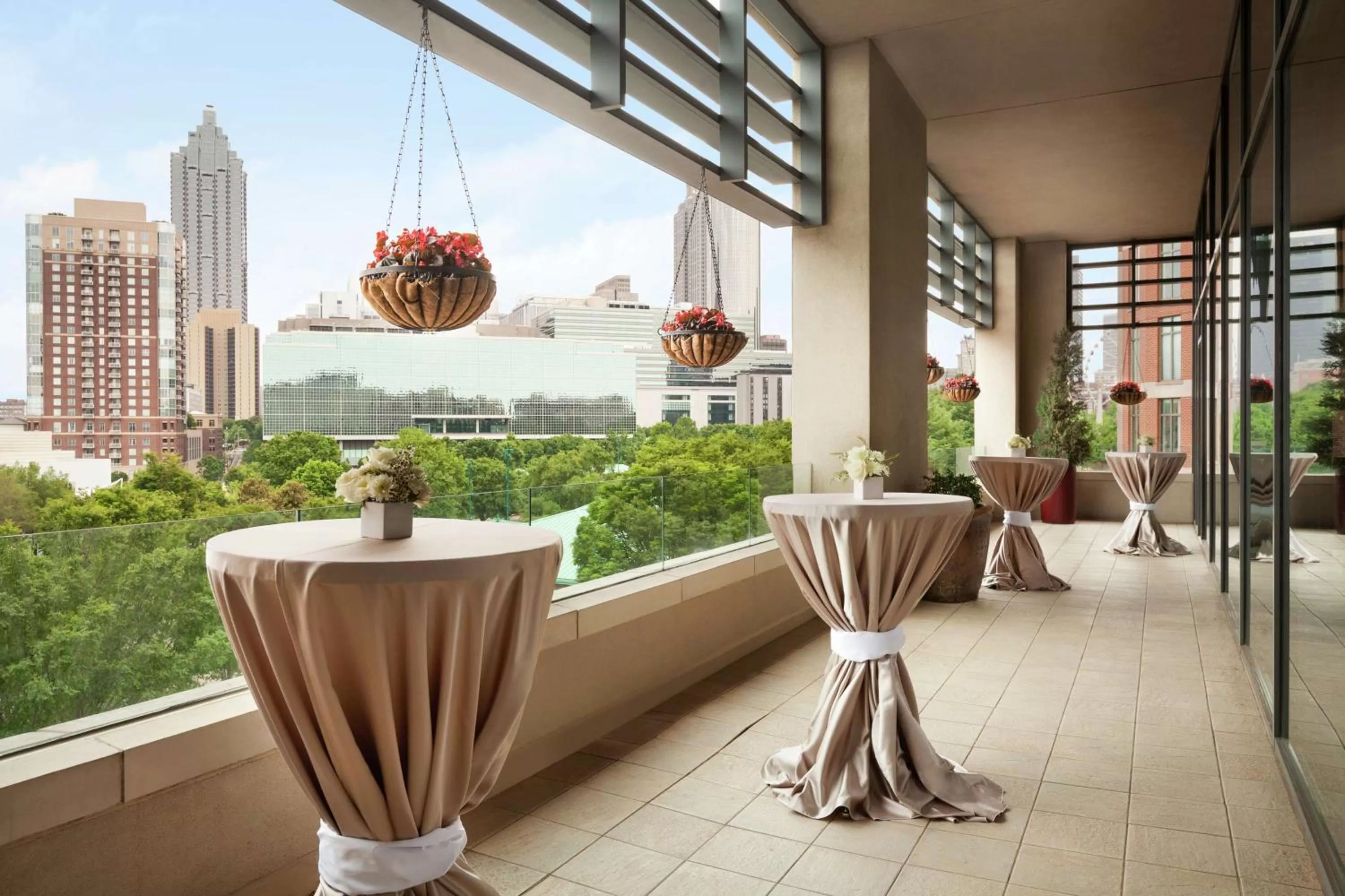 Patio in Hilton Garden Inn Atlanta Downtown