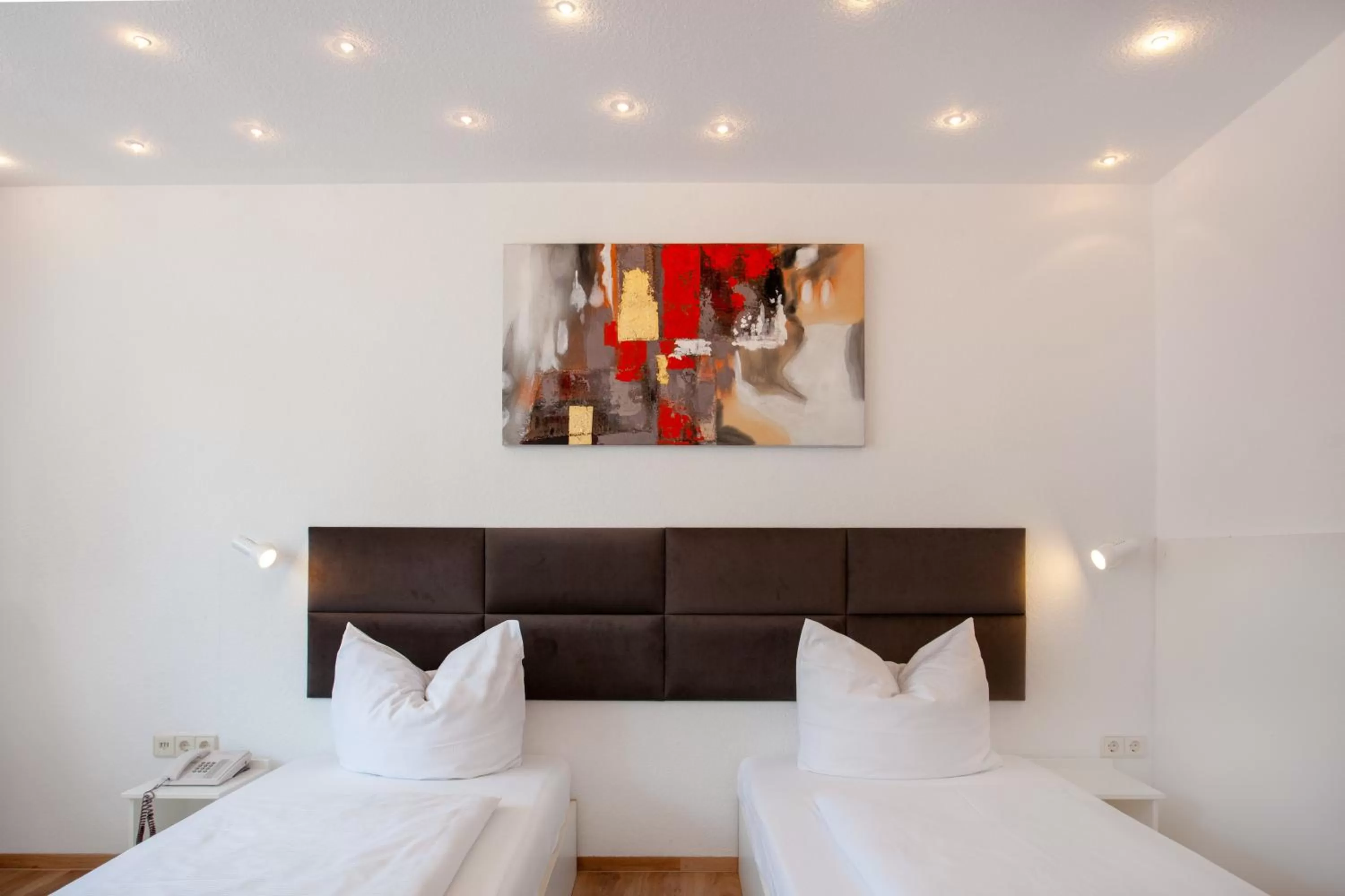 Bedroom, Bed in Relax Hotel & SPA Stuttgart