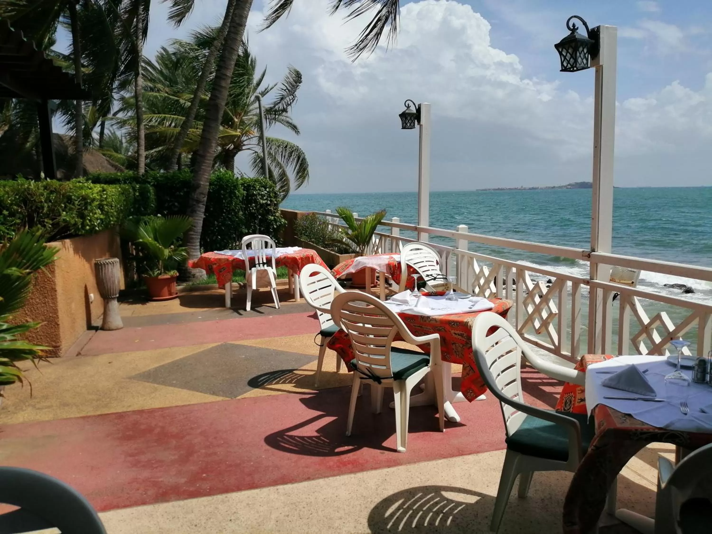 Patio in Hotel Jardin Savana Dakar