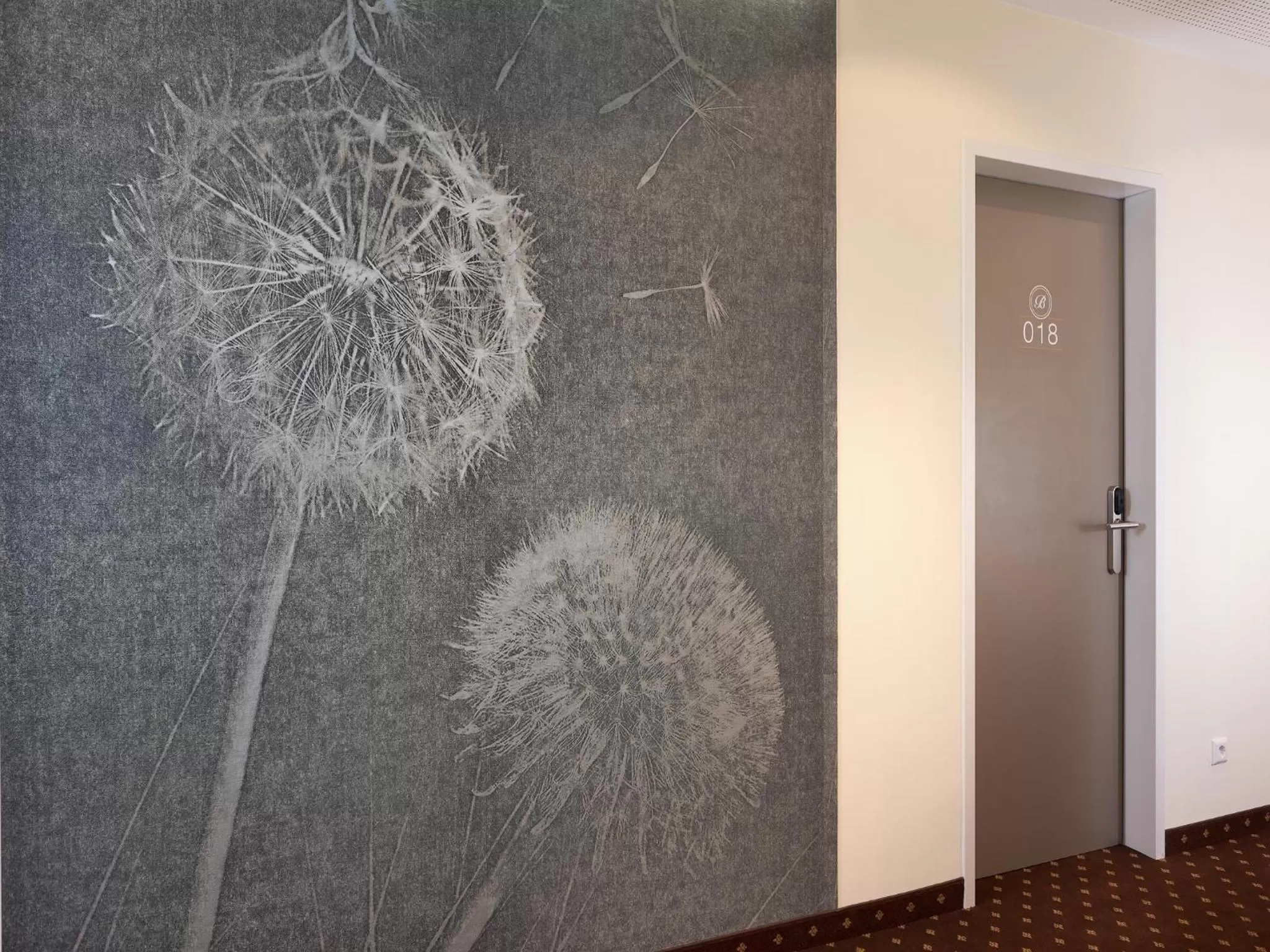 Decorative detail in Boutique Hotel Bellevue Rheinfelden / Basel