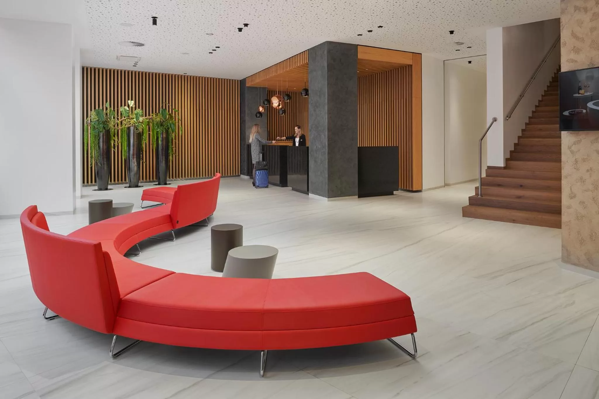 Lobby or reception in Hotel Passage