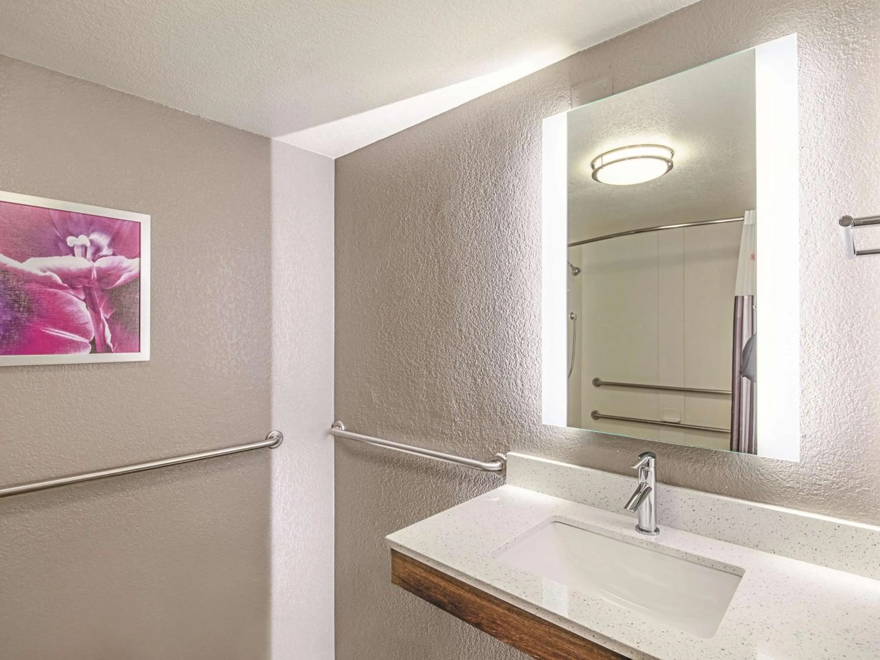 Doube Room with Two Double Beds and Roll-In Shower - Mobility/Hearing Accessible - Non-Smoking in La Quinta by Wyndham Austin Airport