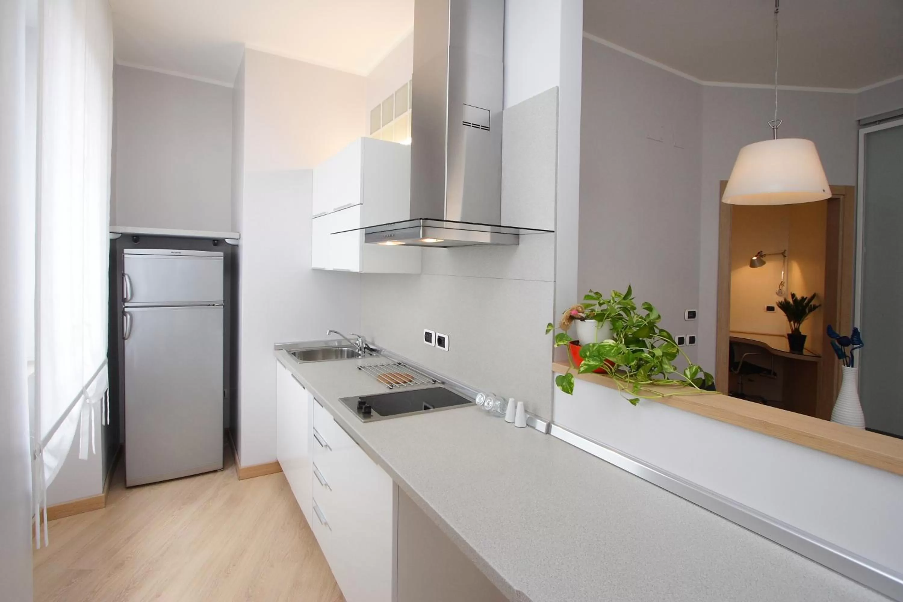 Kitchen or kitchenette in Hotel Roma