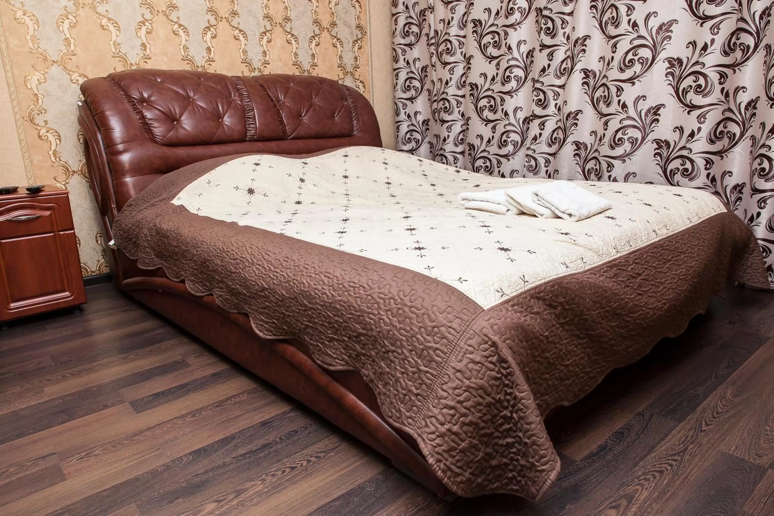 Bed in Chyhorinskyi Hotel