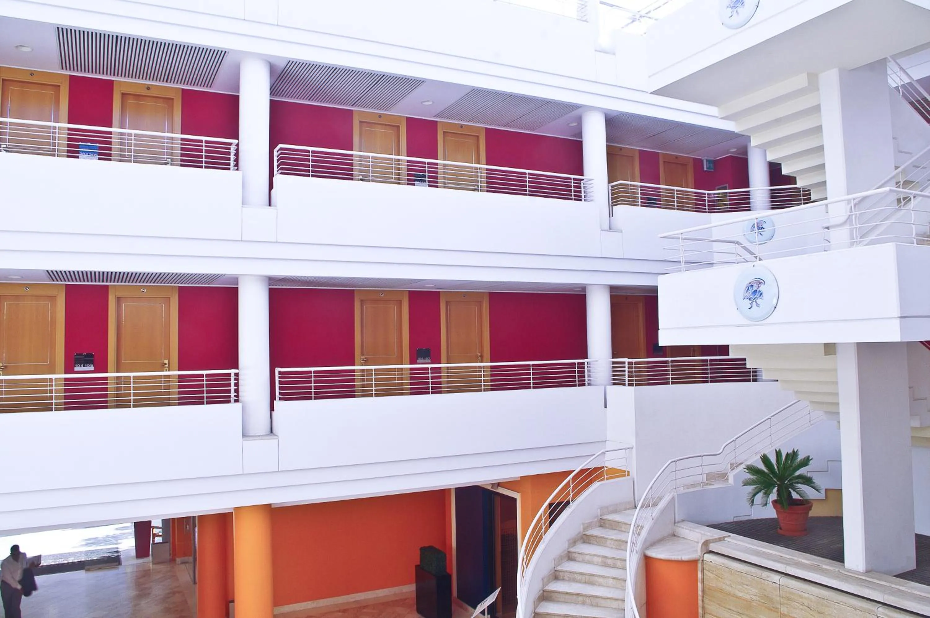 Patio in Caesar's Hotel