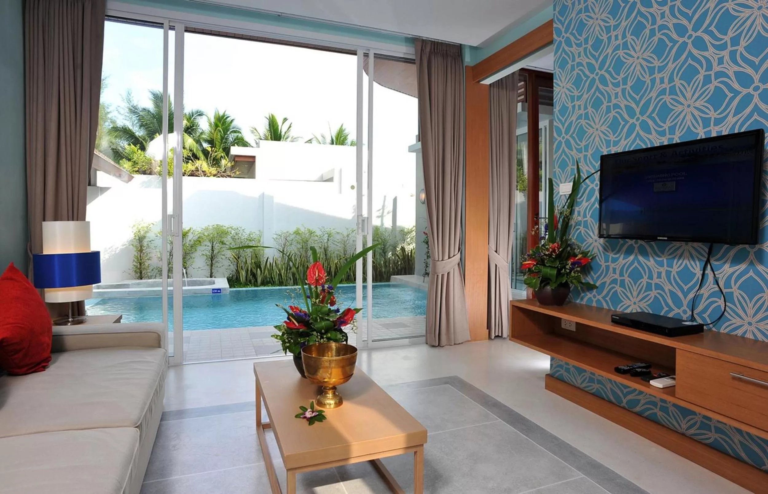 Living room in Apsara Beachfront Resort & Villa