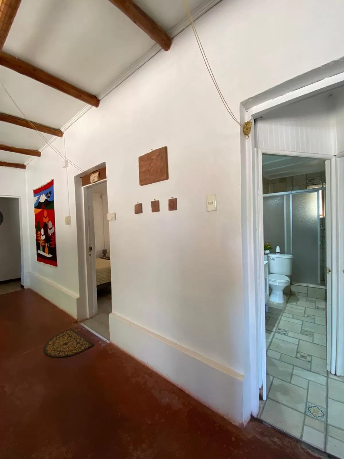 Bathroom in CaminAndes Hostal