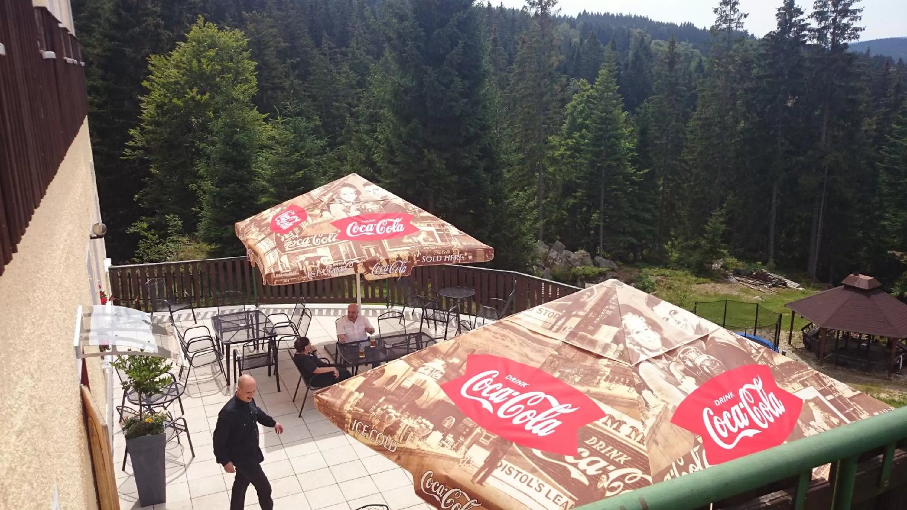 Patio in Hotel Gradl