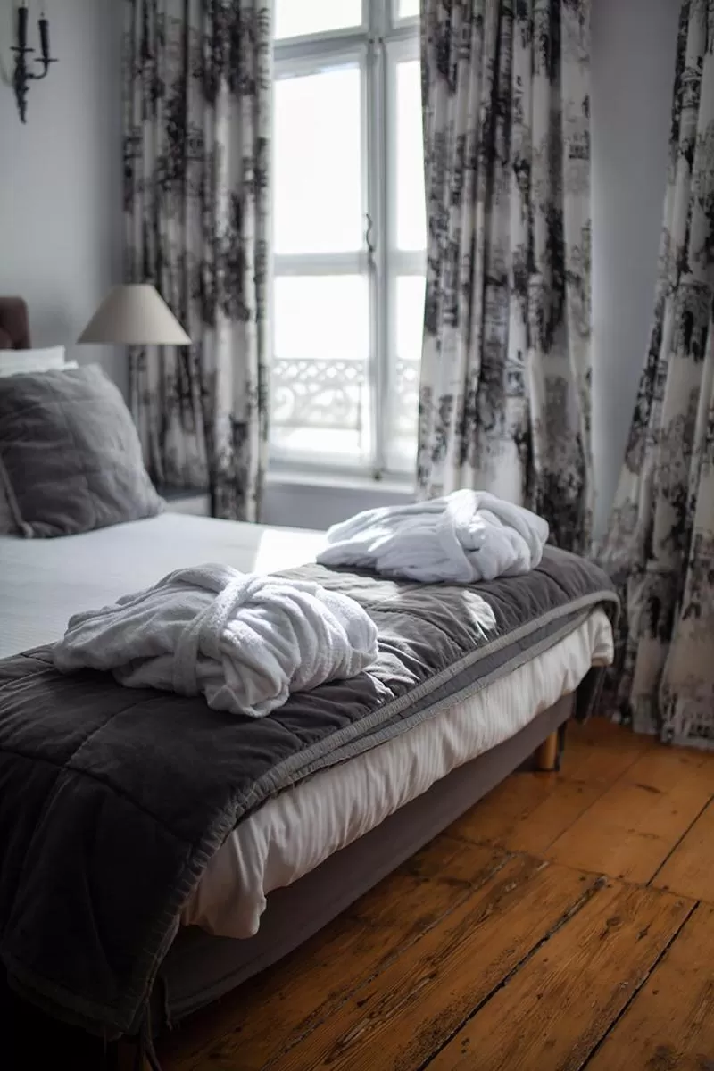 Bed in Bienvenue Chez Nous