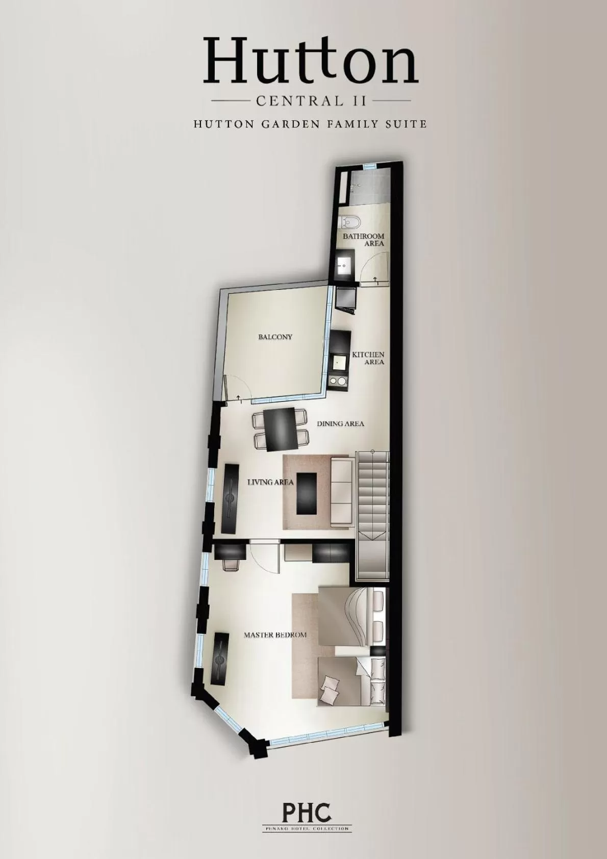 Floor plan in Hutton Central Hotel Managed by The Ascott Limited