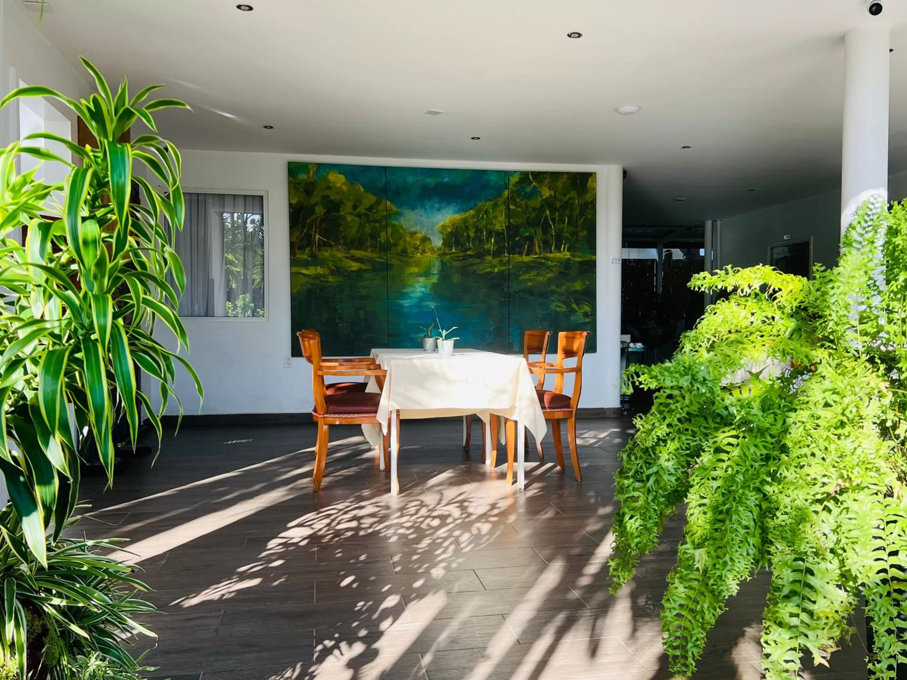 Patio in Villa Famiri Boutique hotel