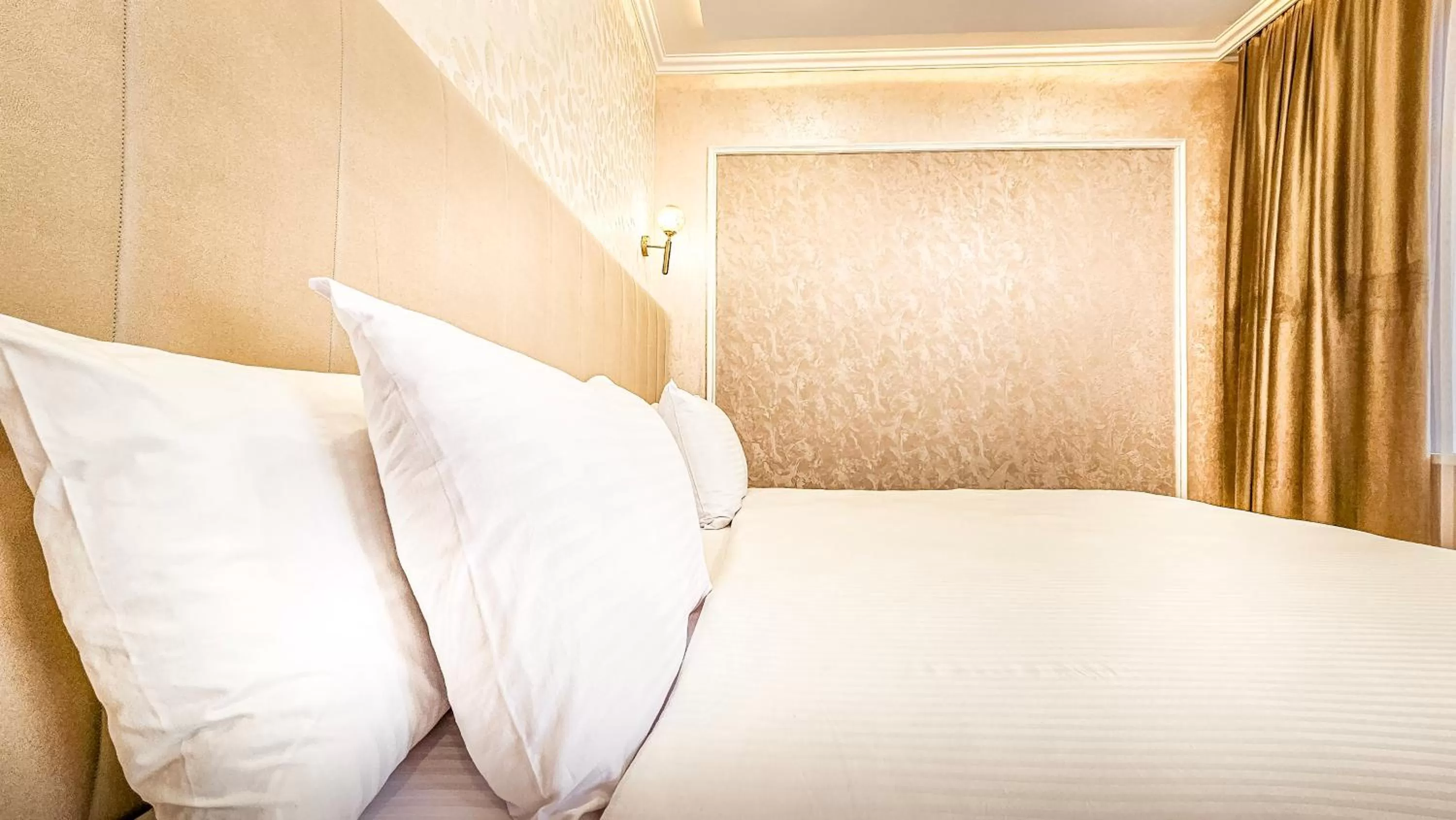 Bed in Hotel Bankir Khiva