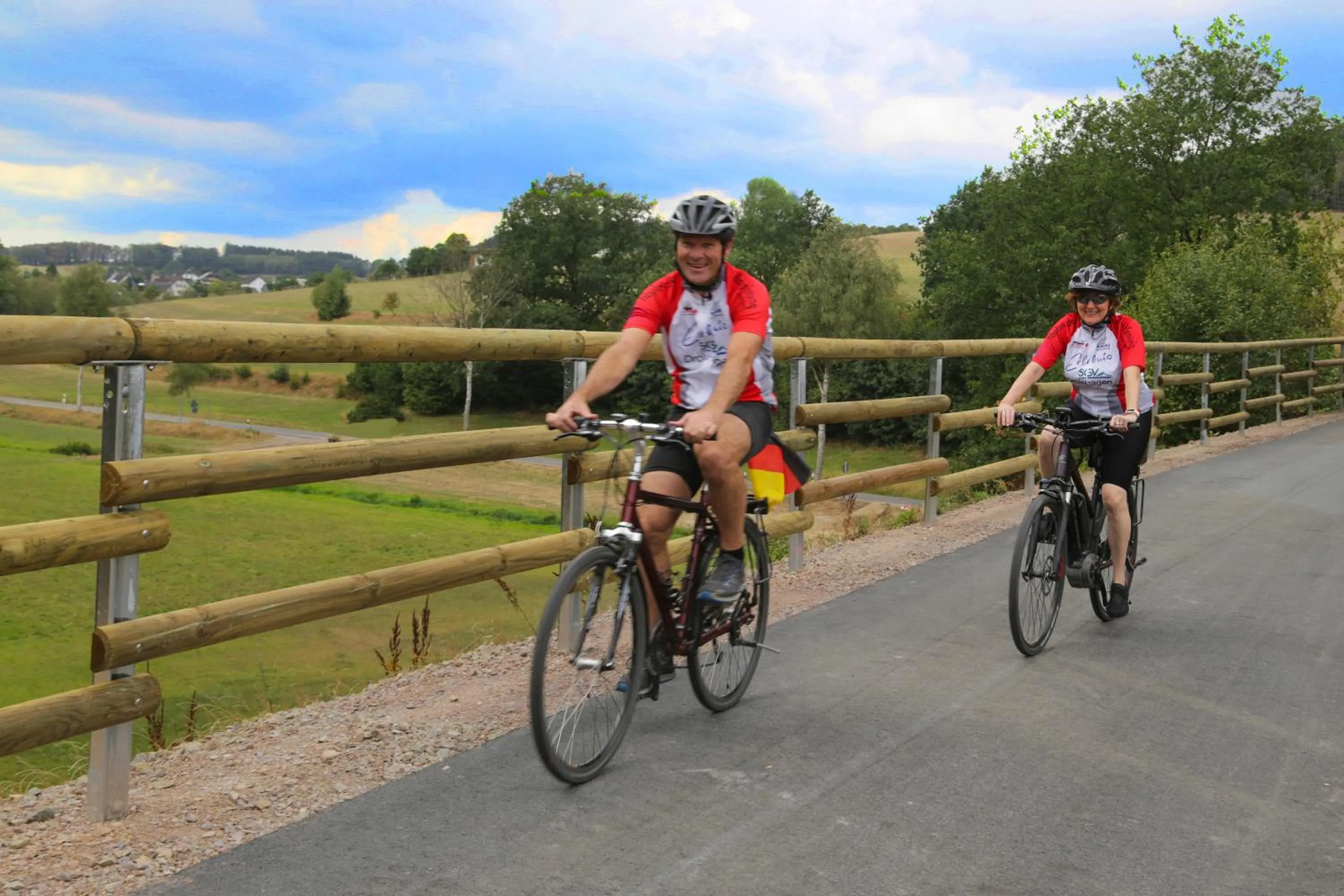 Cycling in Zur alten Quelle