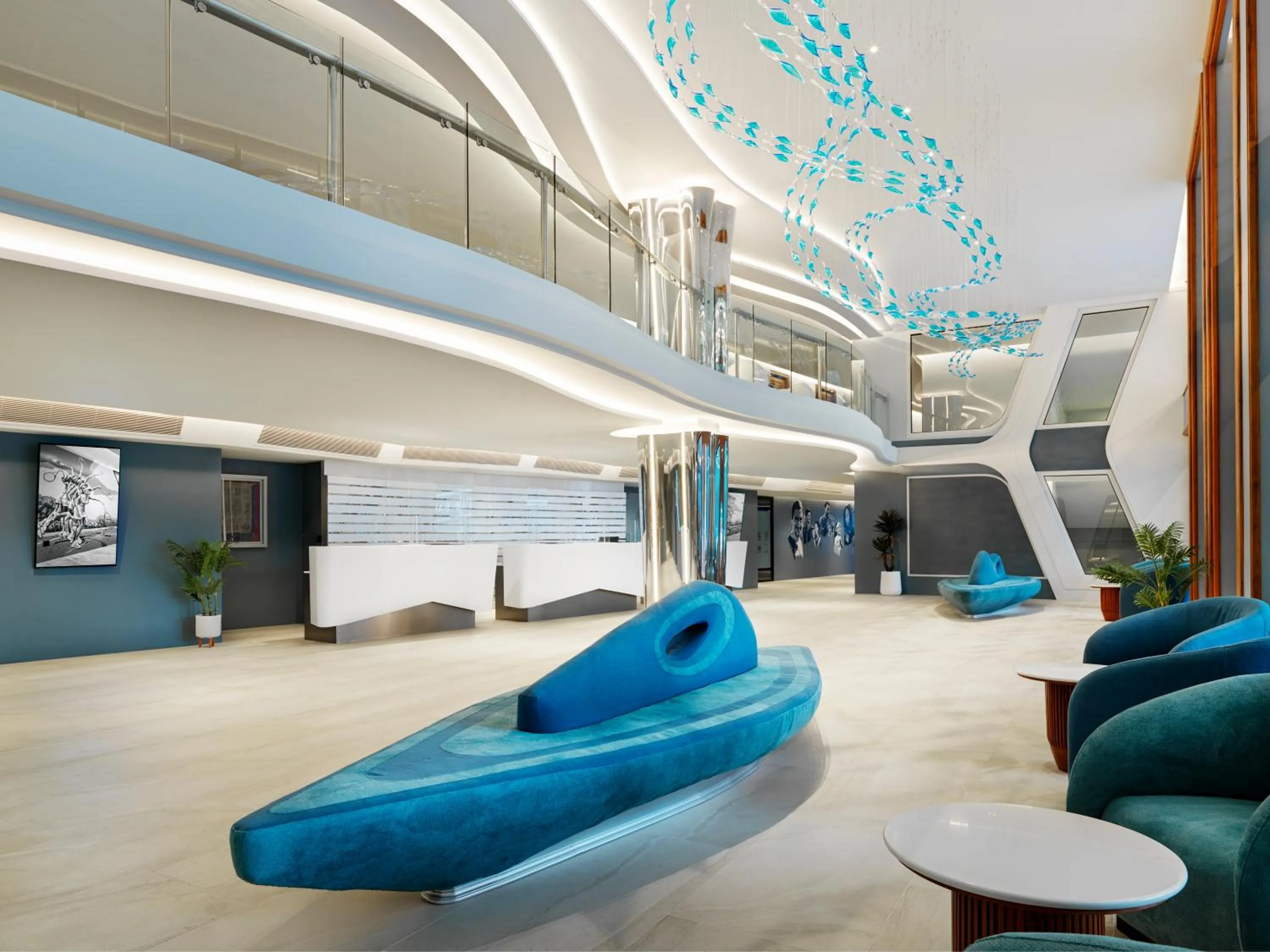 Lobby or reception in The Oceanic Sportel Phuket - SHA Extra Plus