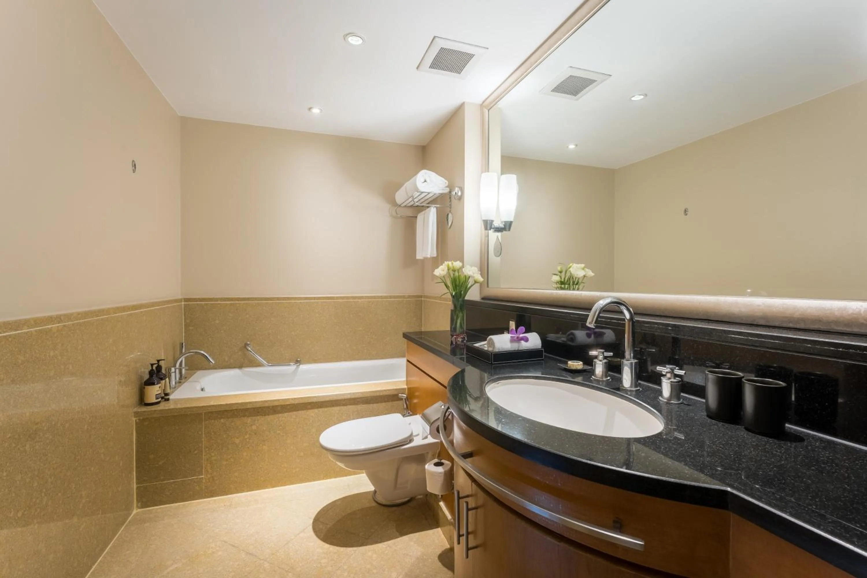 Toilet in Ascott Sathorn Bangkok