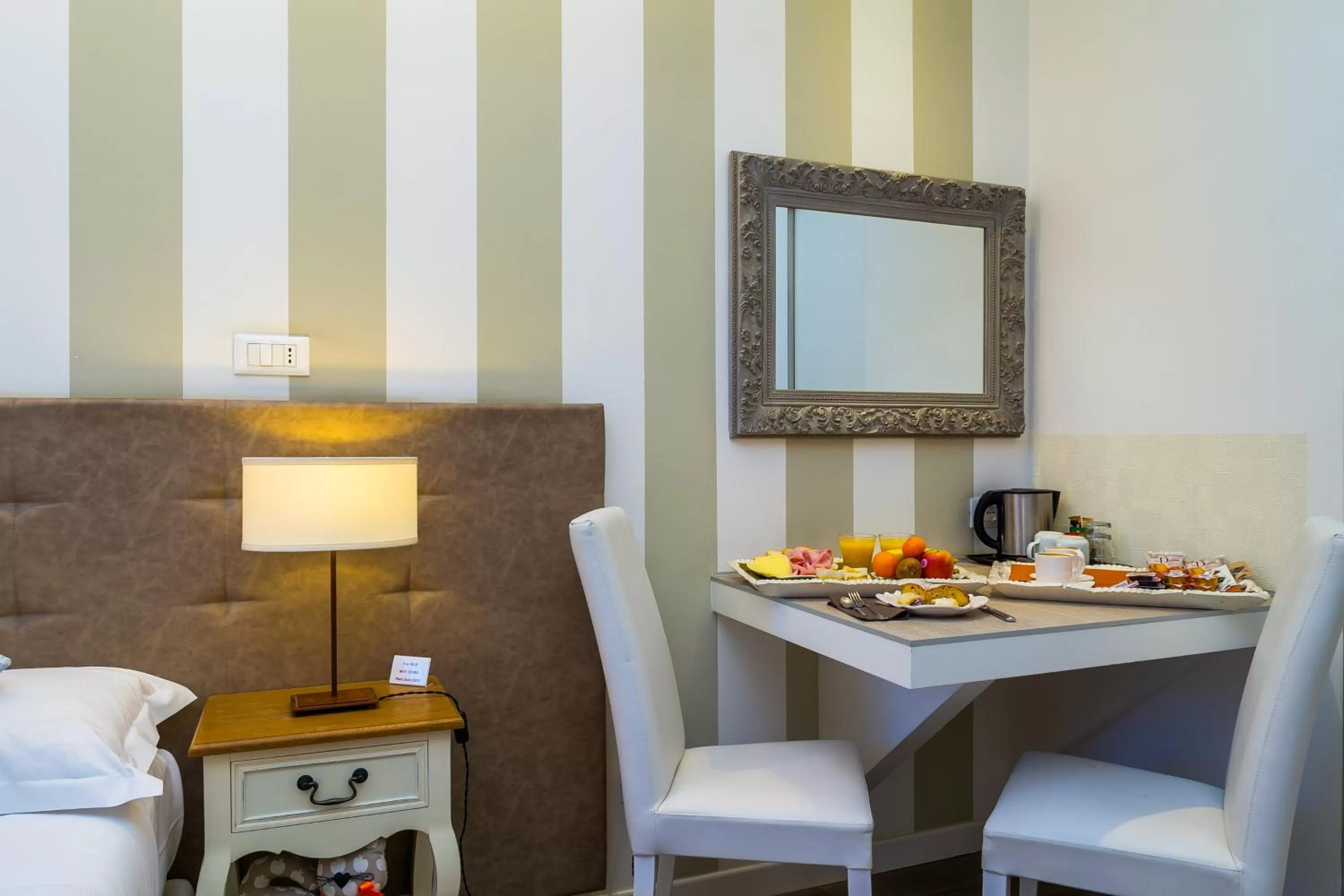 Food and drinks in Zefiro Home