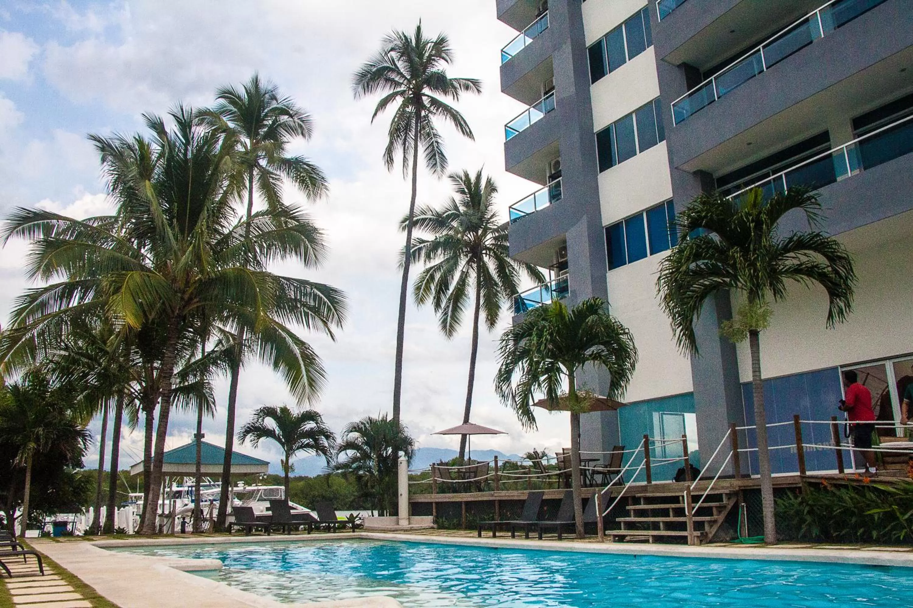 Property building in Puerto Azul Hotel