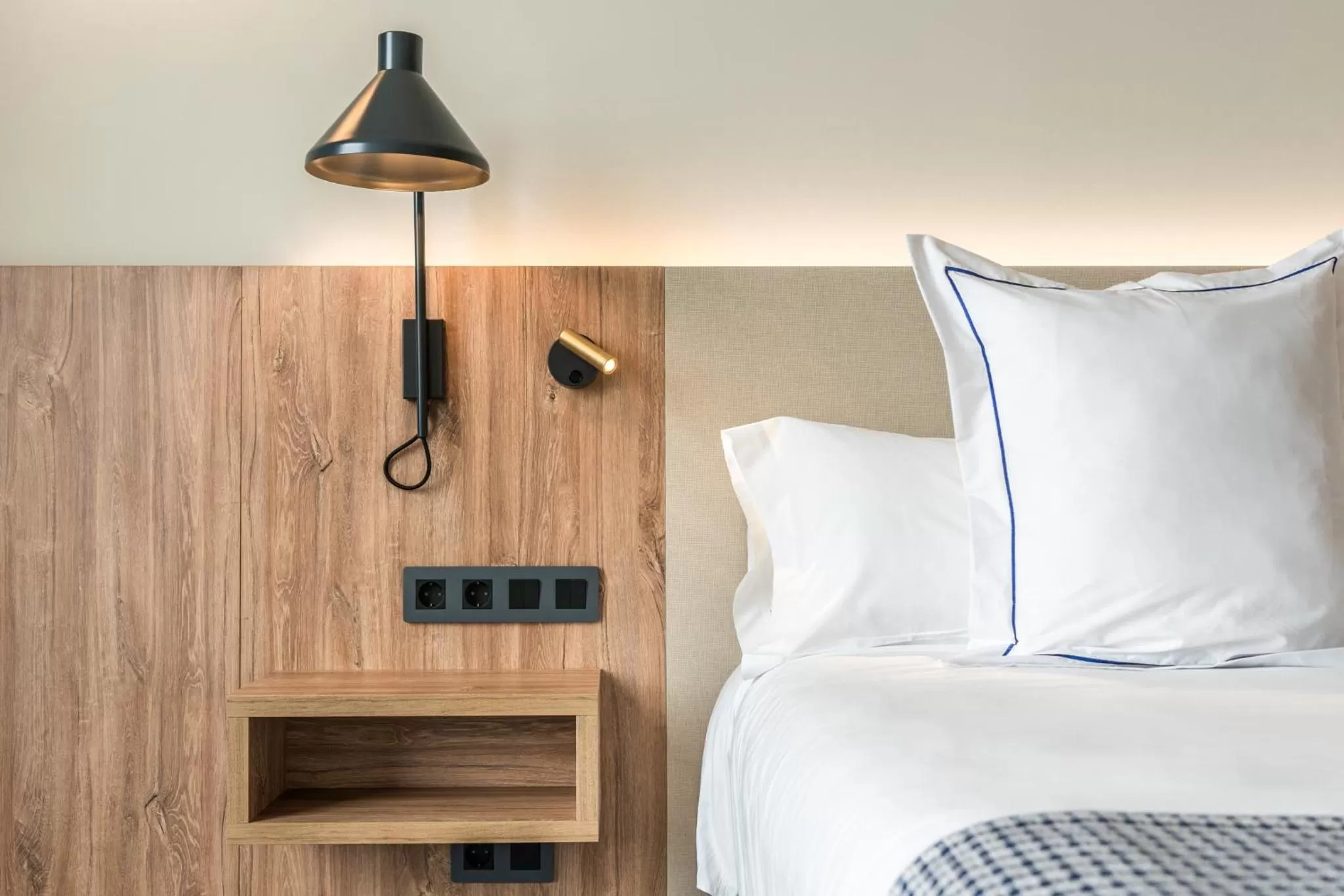 Bed in Hotel LIVVO Lumm