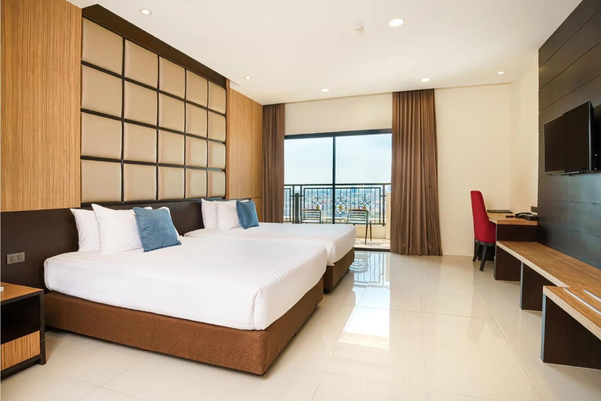 Bedroom, Bed in Grand Palazzo Hotel - SHA Extra Plus