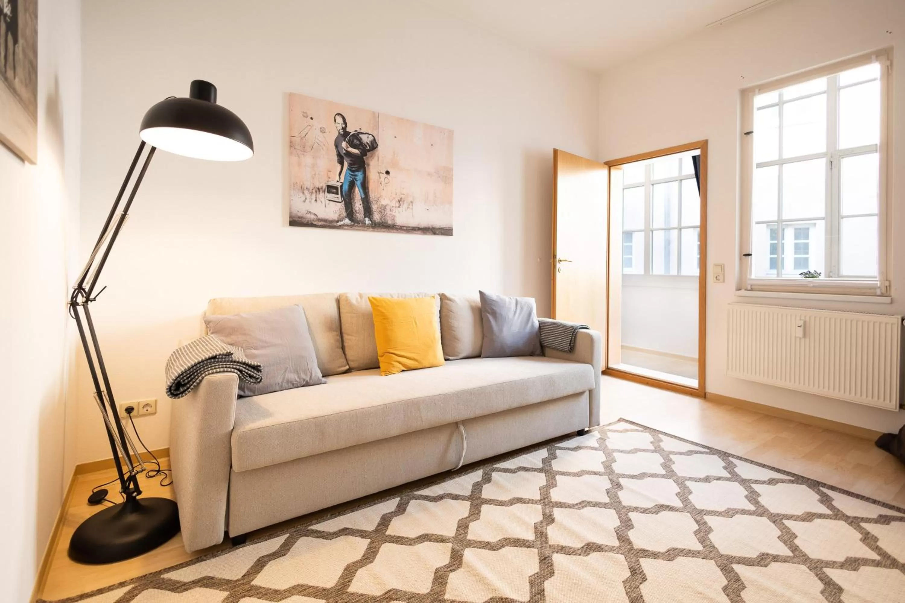 Living room in Apartments an der Oper - Innenstadt - Zentral - Küche - Wifi - Powered by Ko-Living