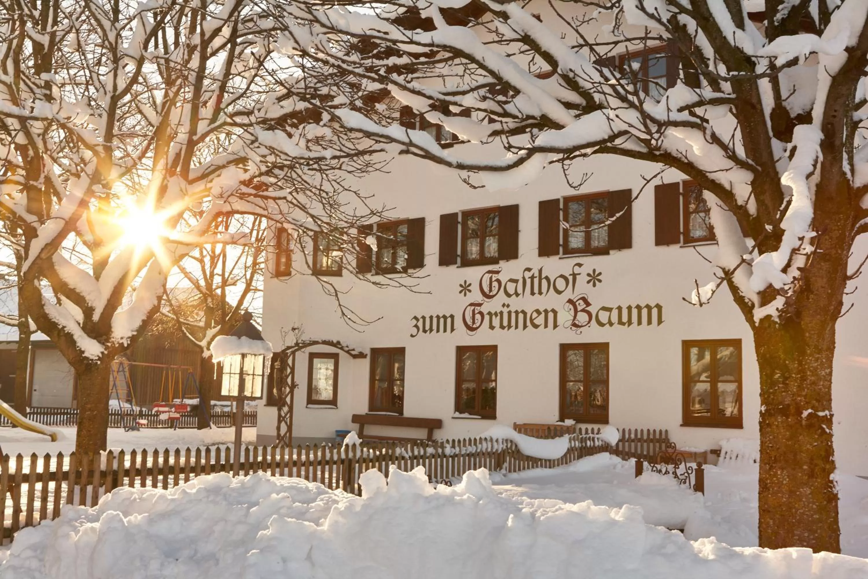 Facade/entrance in Landhotel Grüner Baum