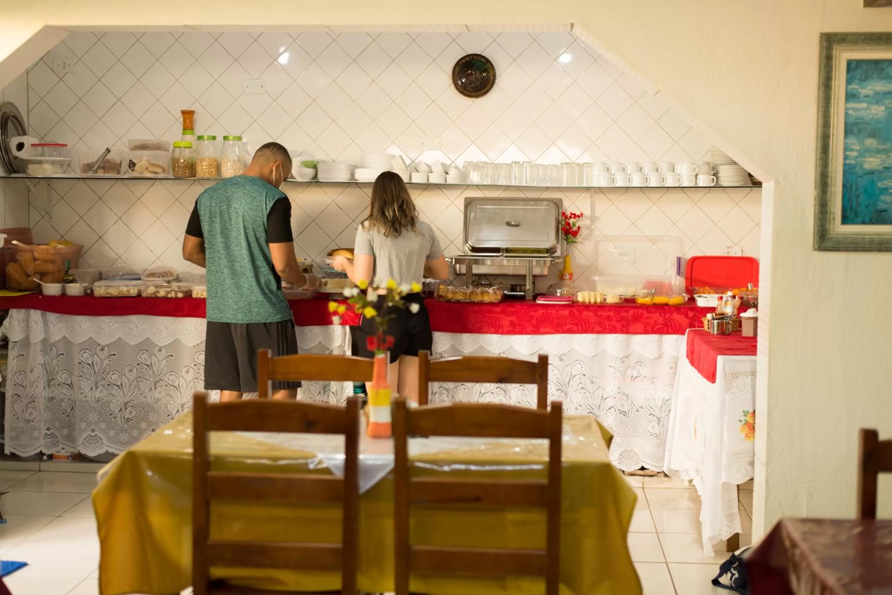 Food and drinks in Pousada Viva Ubatuba