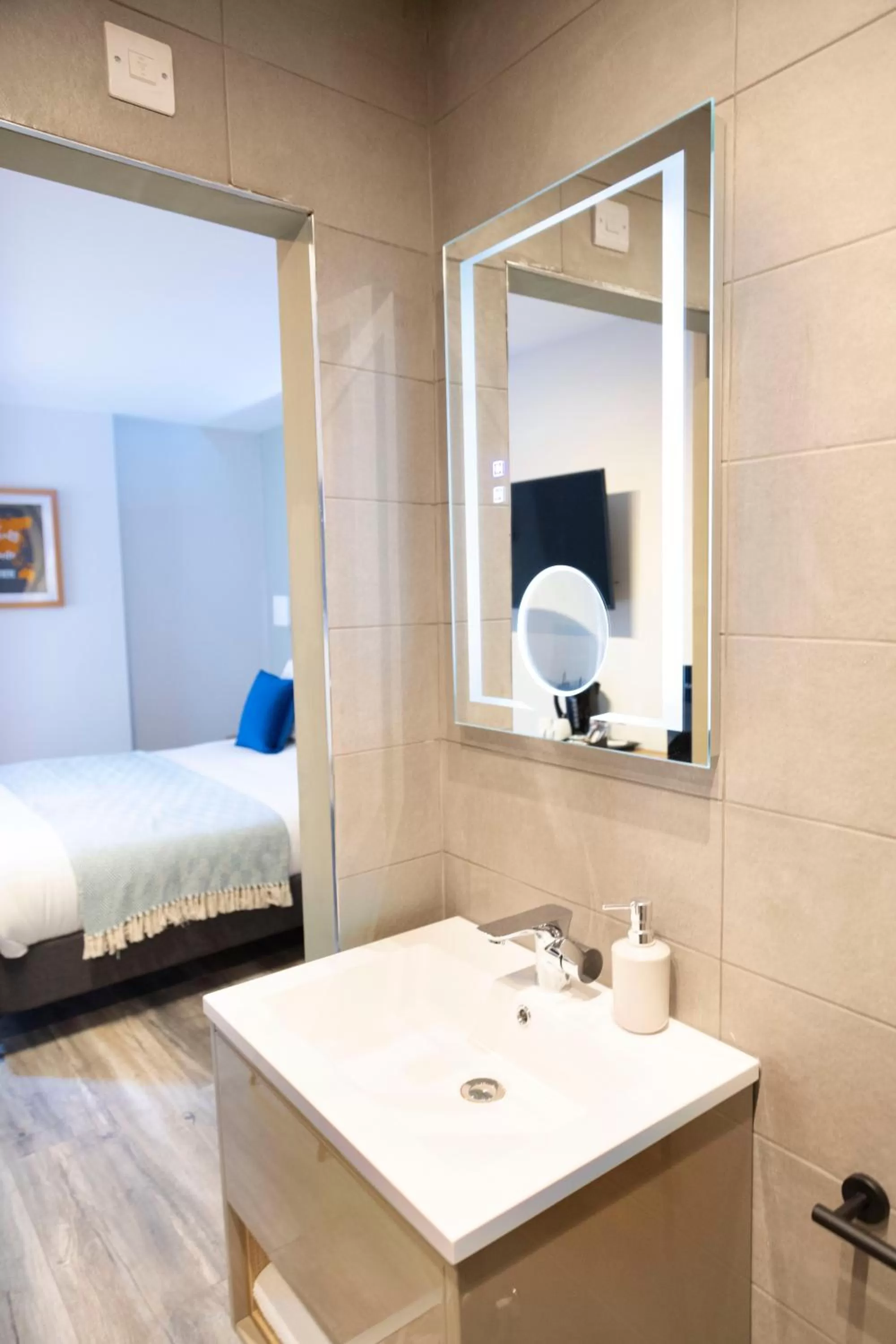 Bed in Number 11 by the Warren Collection