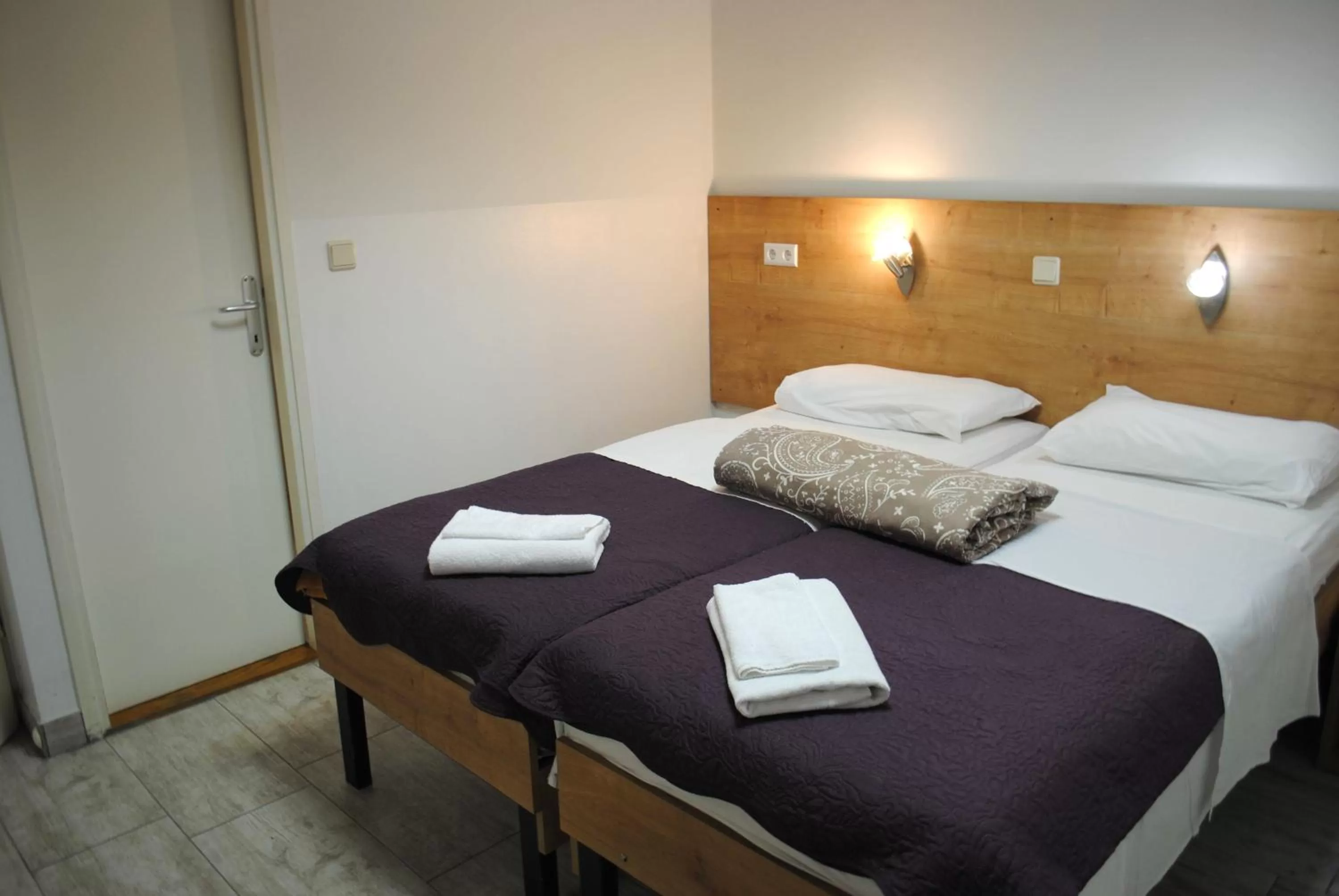 Bed in Hotel Fala Zagreb