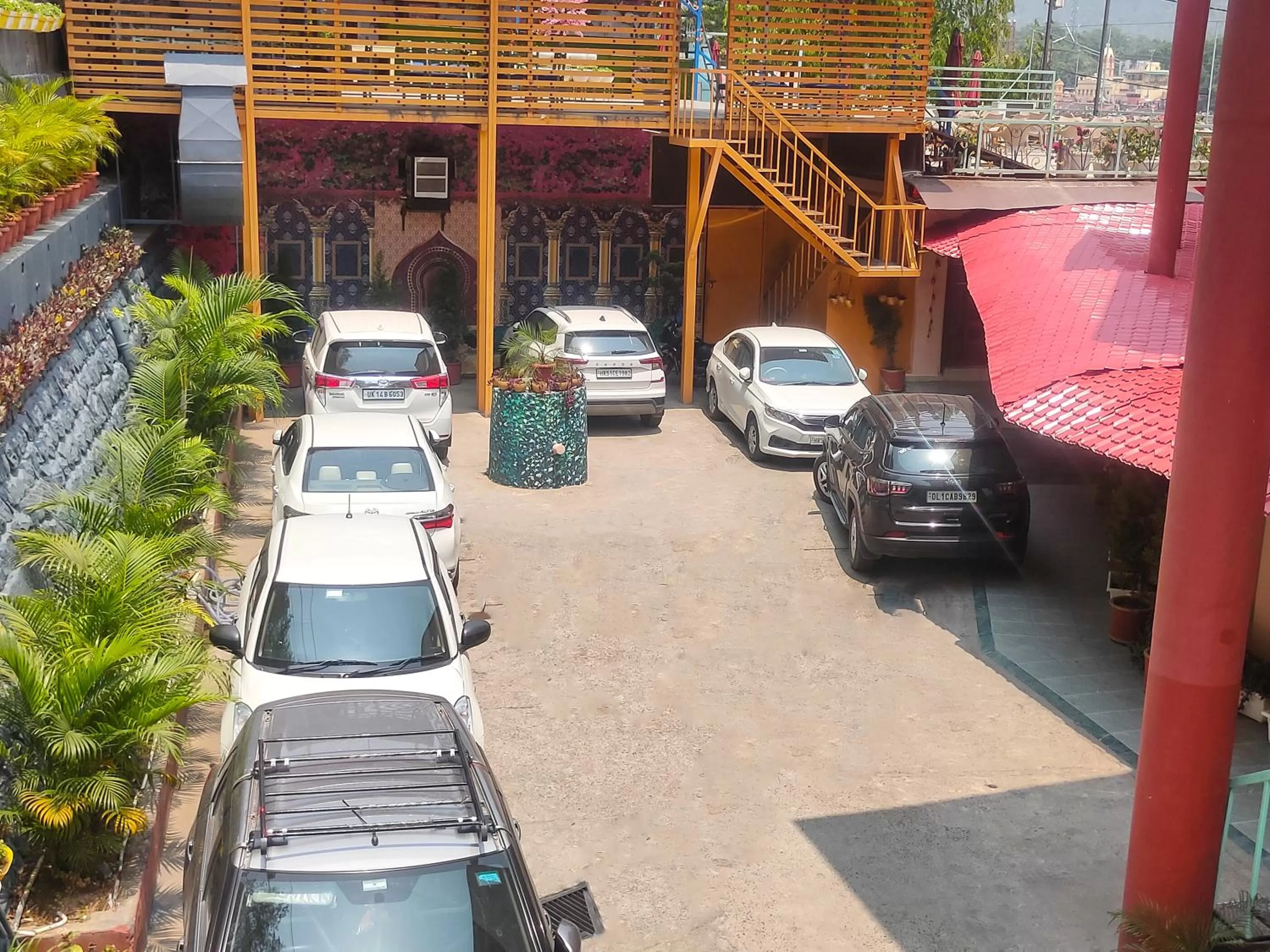 Parking in The Neeraj Ganga Heritage Palace