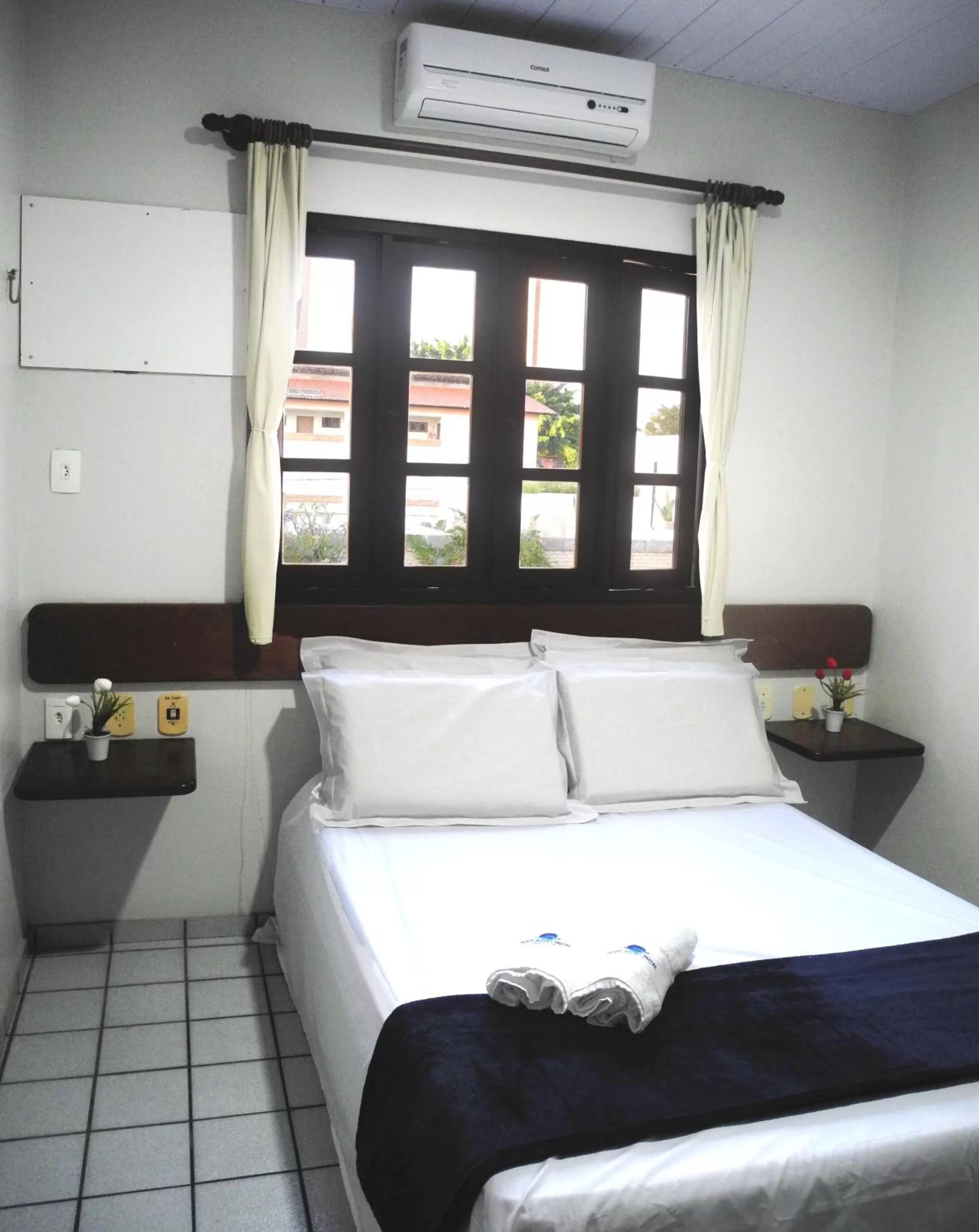 Bed in Praia Apart Hotel