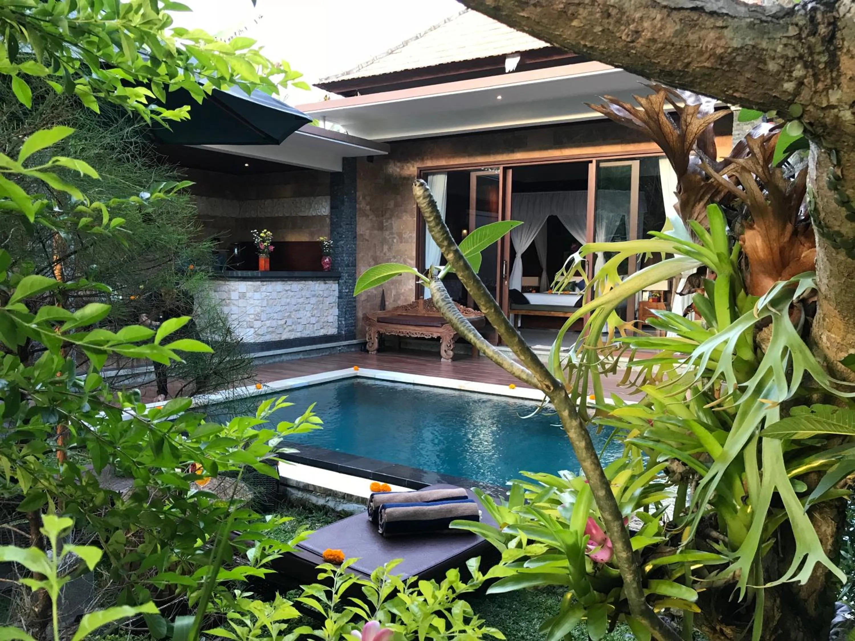 Swimming pool in Ubud Paradise Villa