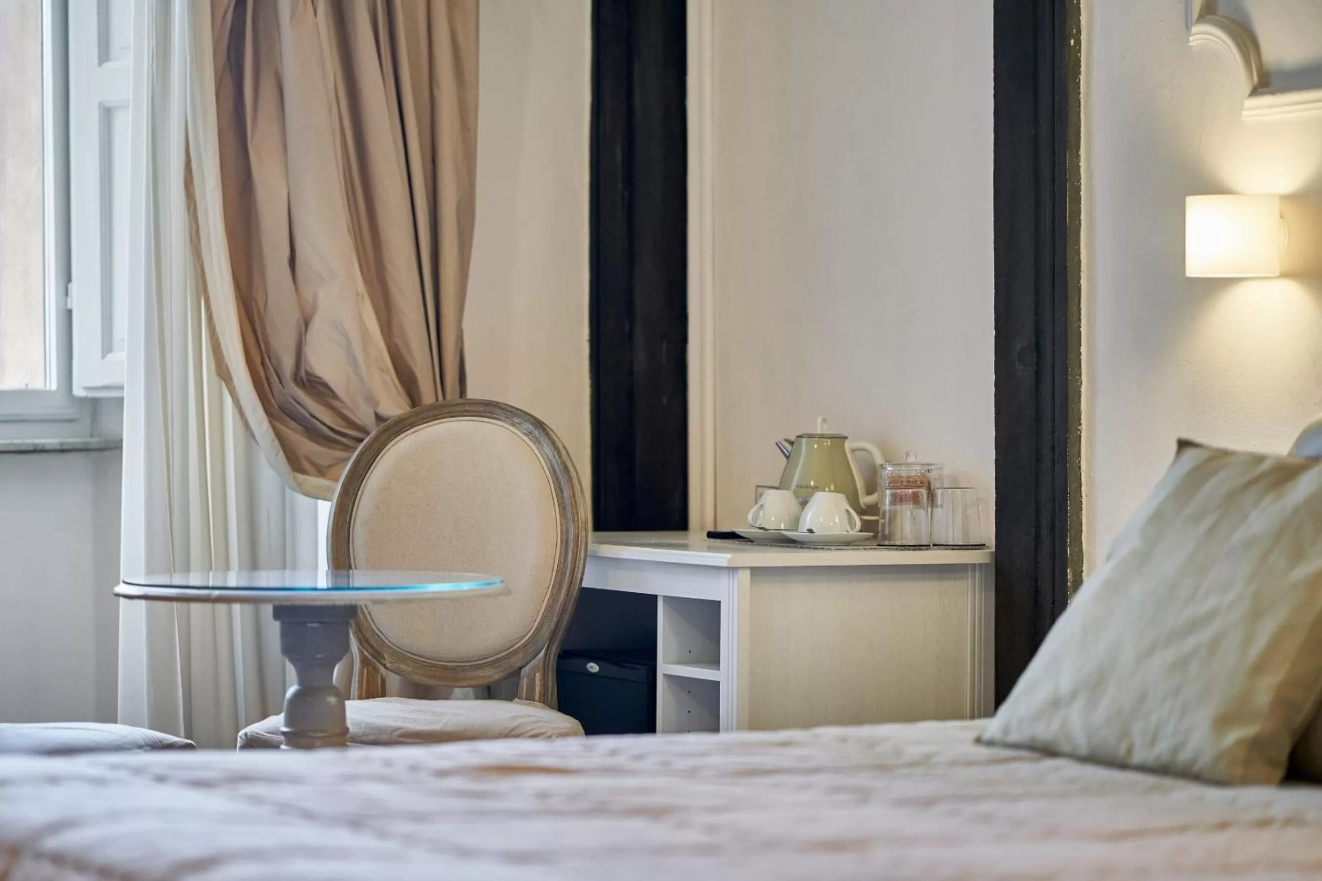 Bedroom, Bed in Palazzo del Magnifico B&B