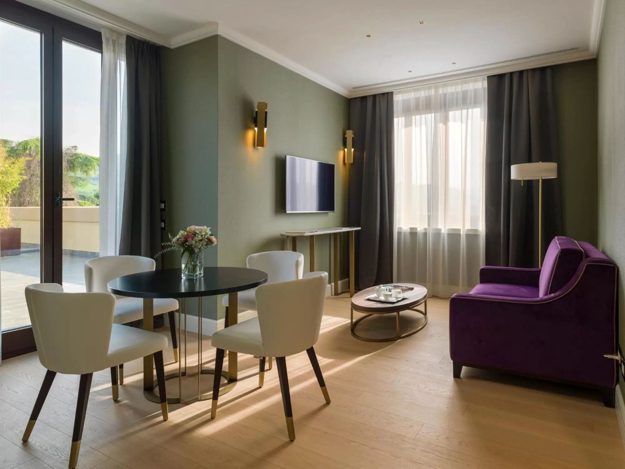 Balcony/Terrace in Grand Hotel Castrocaro Longlife Formula