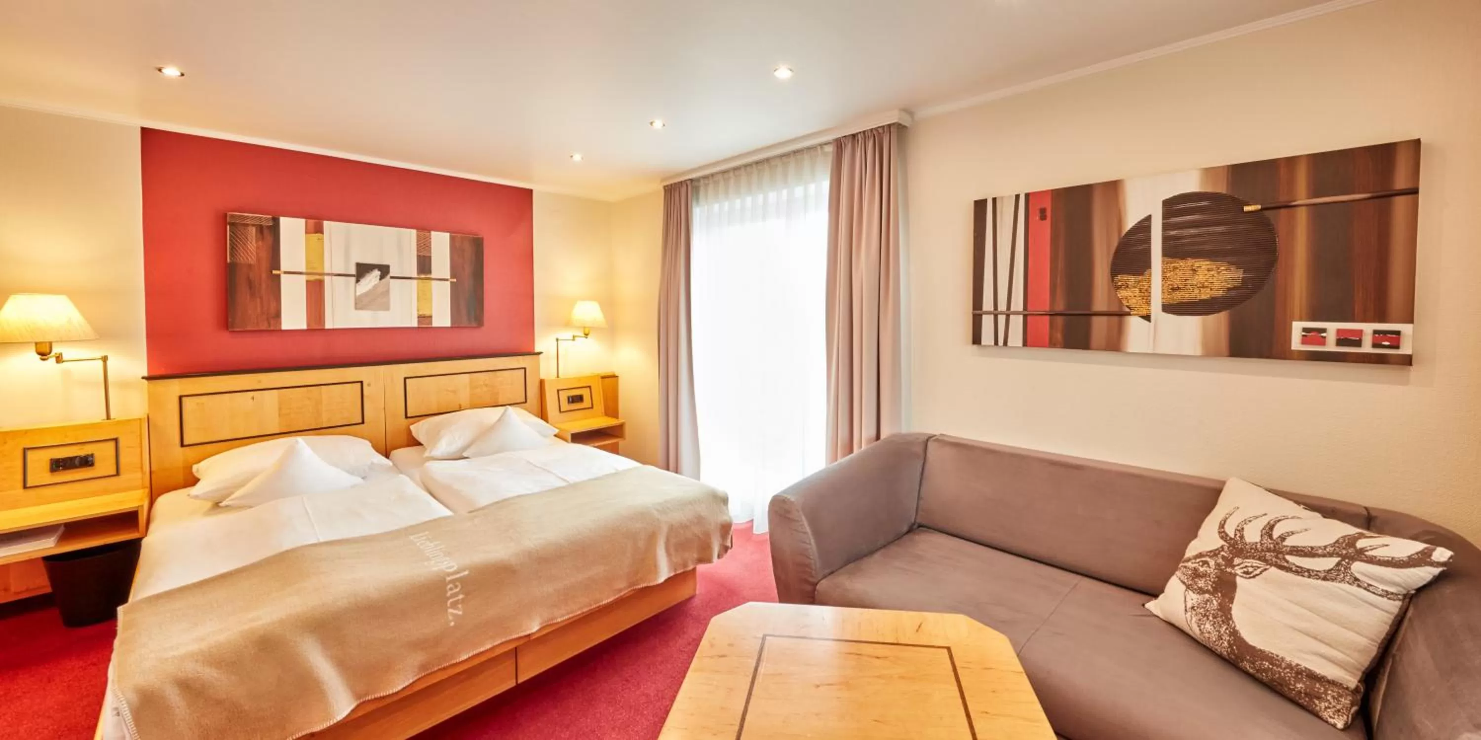 Photo of the whole room, Bed in Hotel Riezler Hof