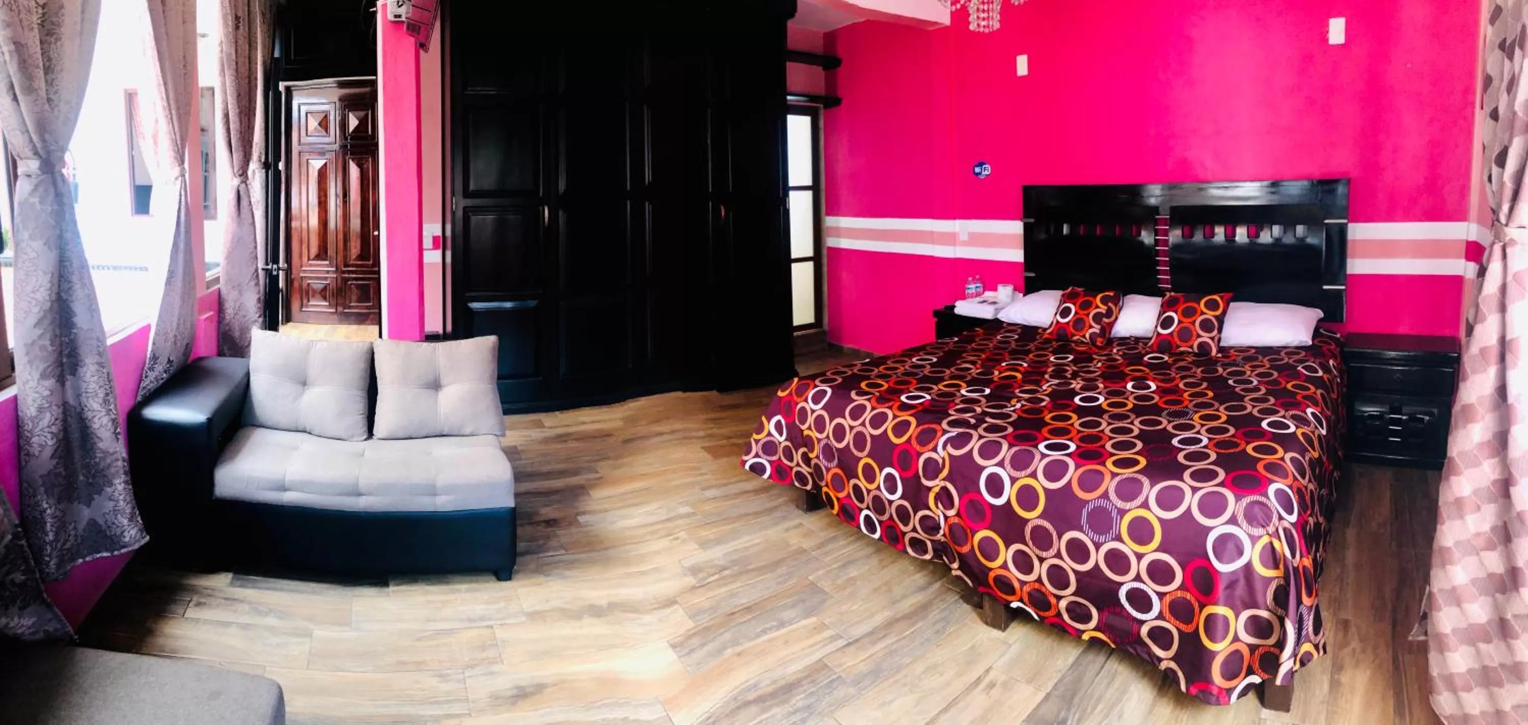 Photo of the whole room, Bed in HOTEL LA GRAN MANZANA