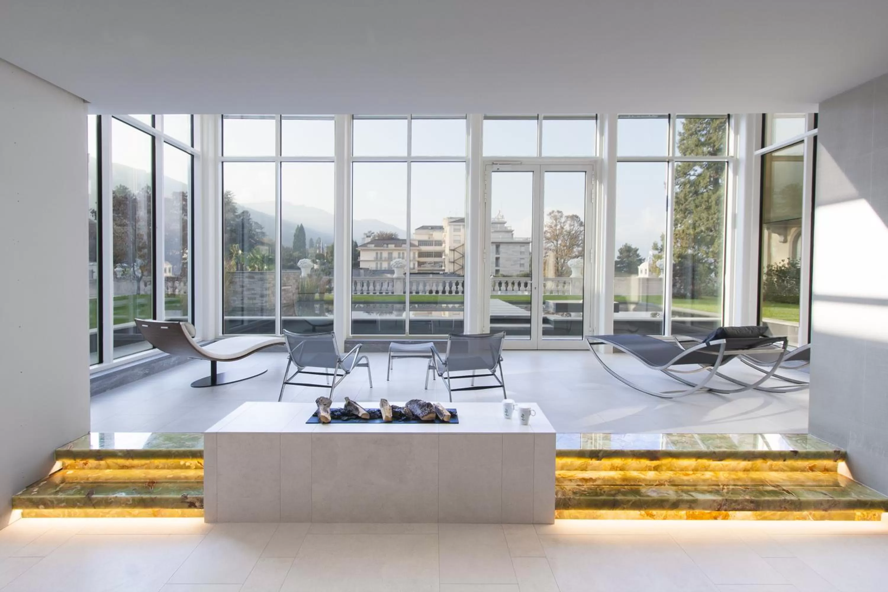 Spa and wellness centre/facilities in Grand Hotel des Iles Borromées & SPA